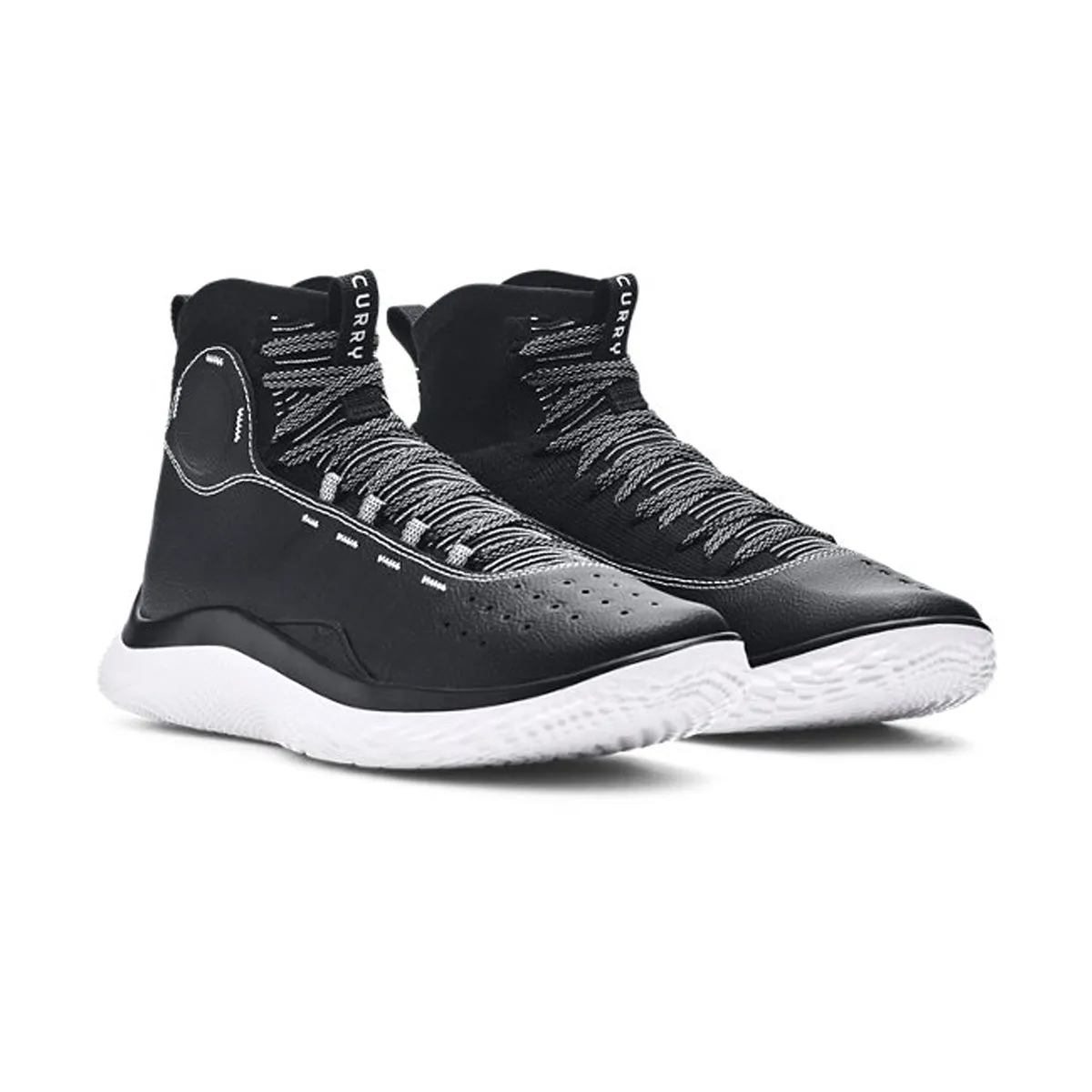 Firm Lock Peace Step Curry 4 Flotro 'Black Halo Grey'