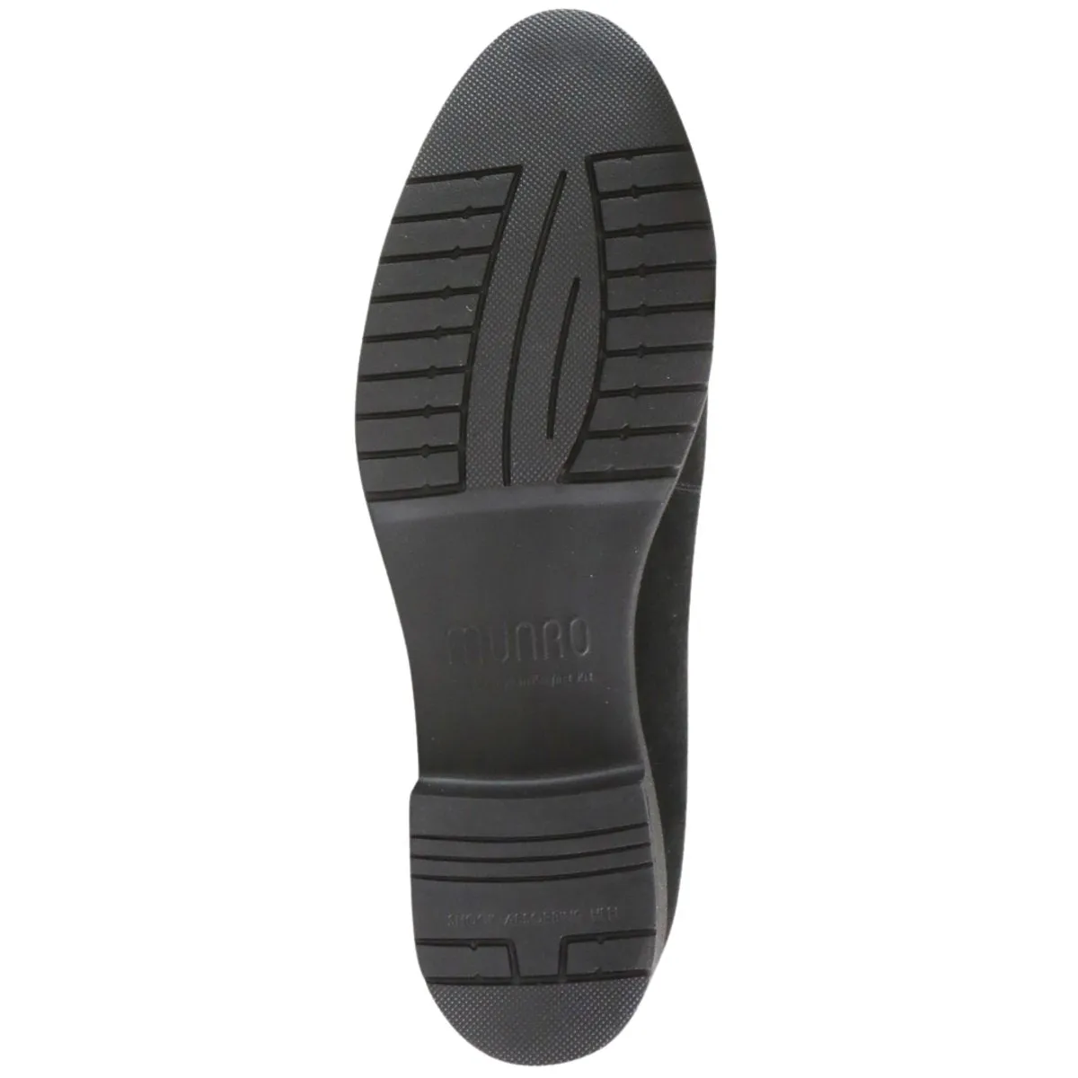 Munro Women's Kam Black Suede Comfortable Standing