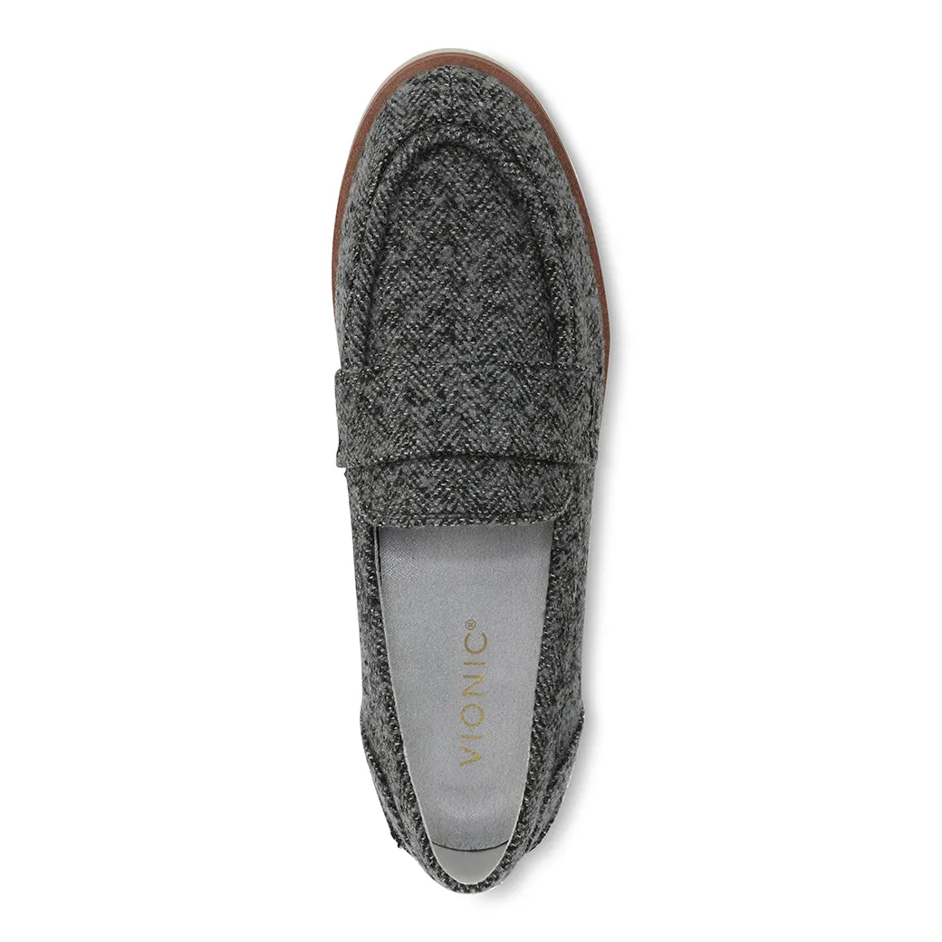 Road Fit Clean Lines Womens Vionic Cleo Loafer in Slate Grey Multi
