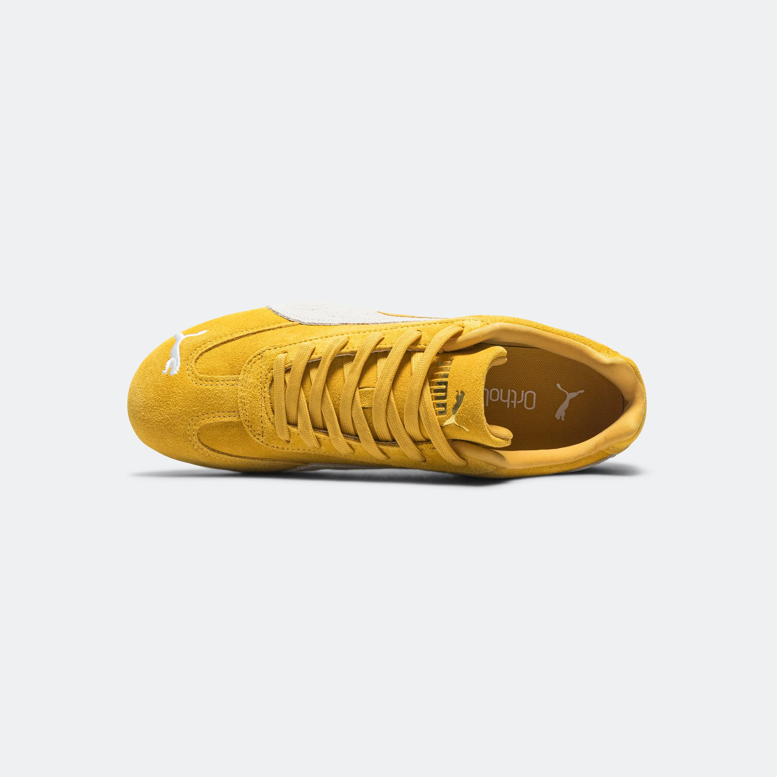 Speedcat OG - Archive Gold/Puma White Adaptive Cushioning System Speed Fit