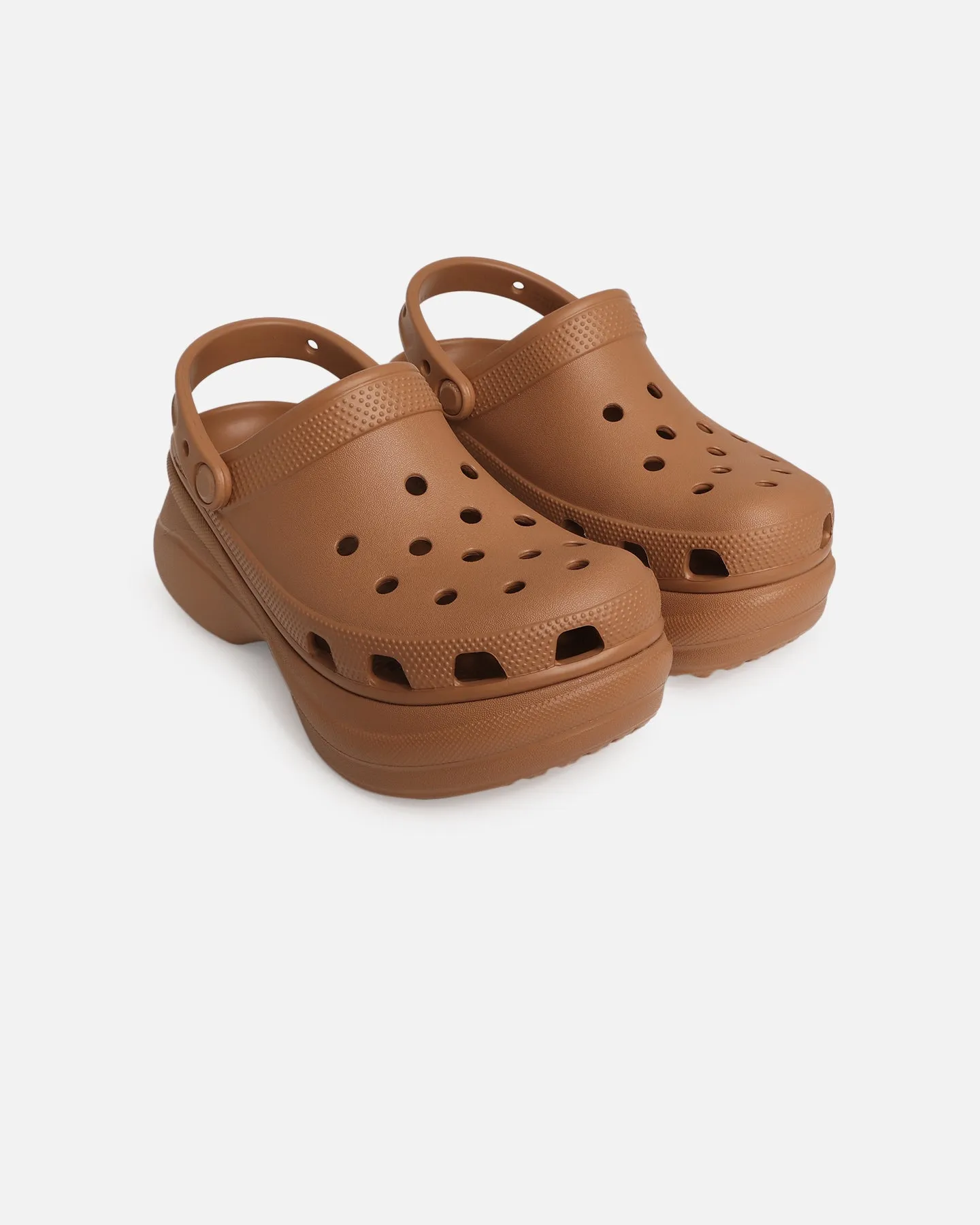 slip - on style Crocs Women's Bae Clog Brown