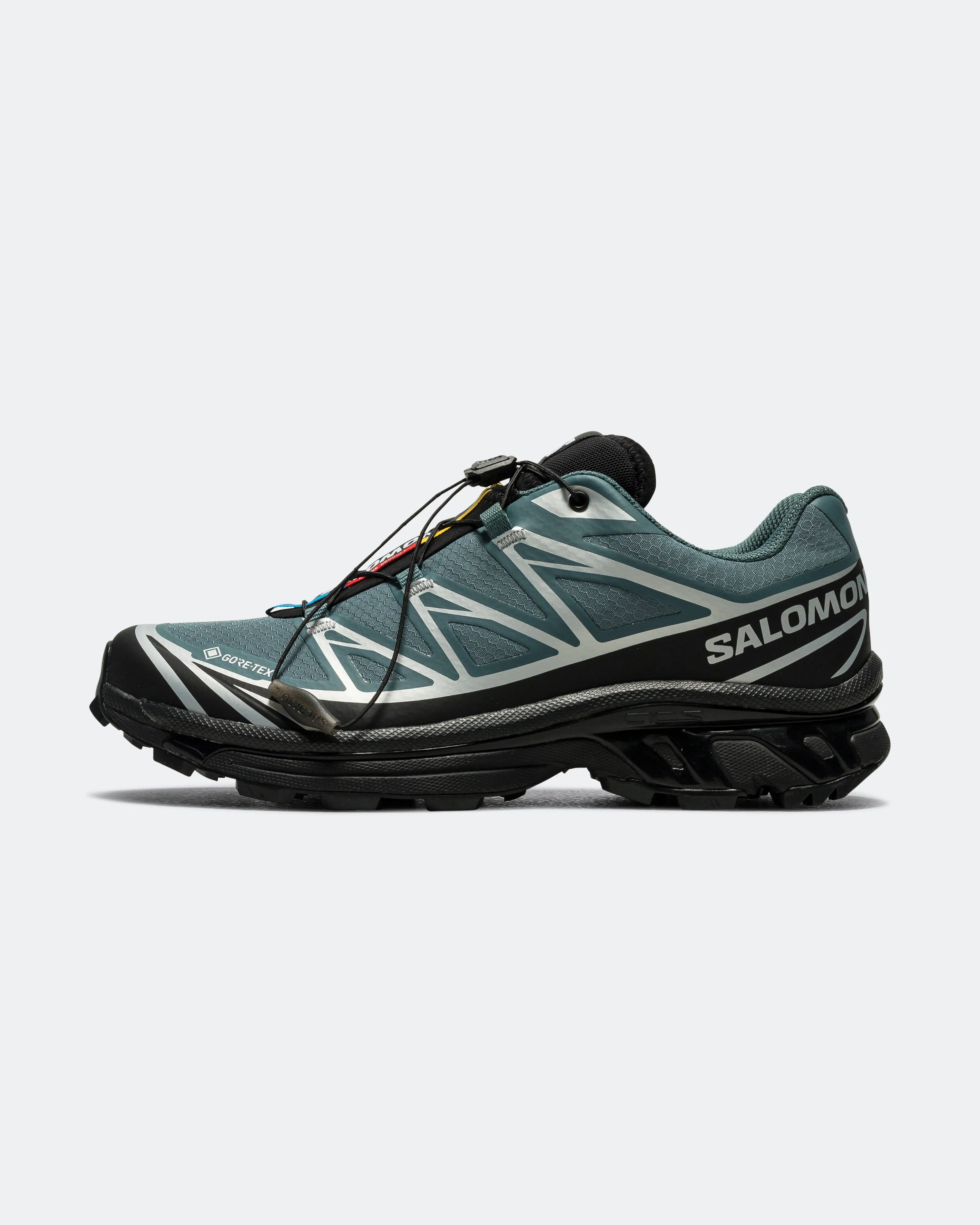 XT-6 GTX - North Atlantic/Black-Footwear Silver Comfort Footwear Air   Circulating