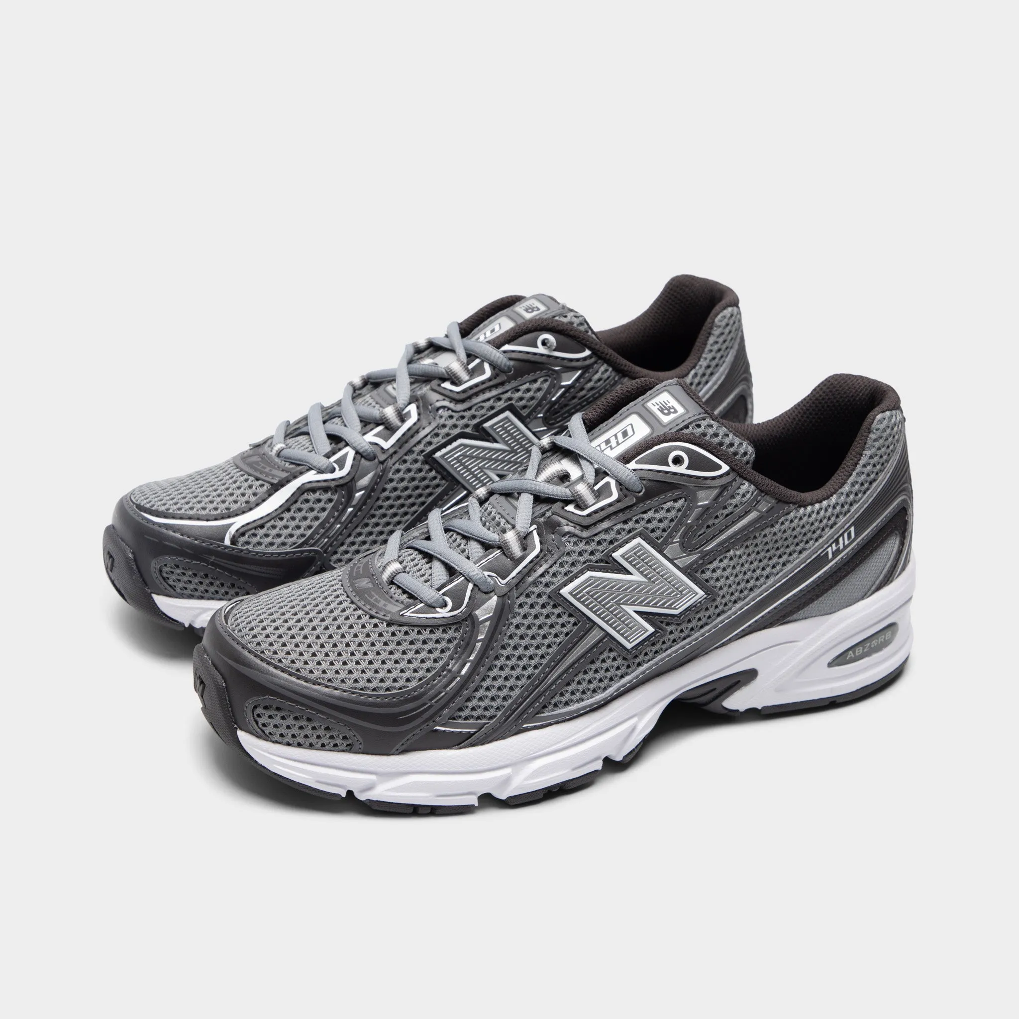 New Balance 740 Slate Grey / Black Cement Dance Floor School Style