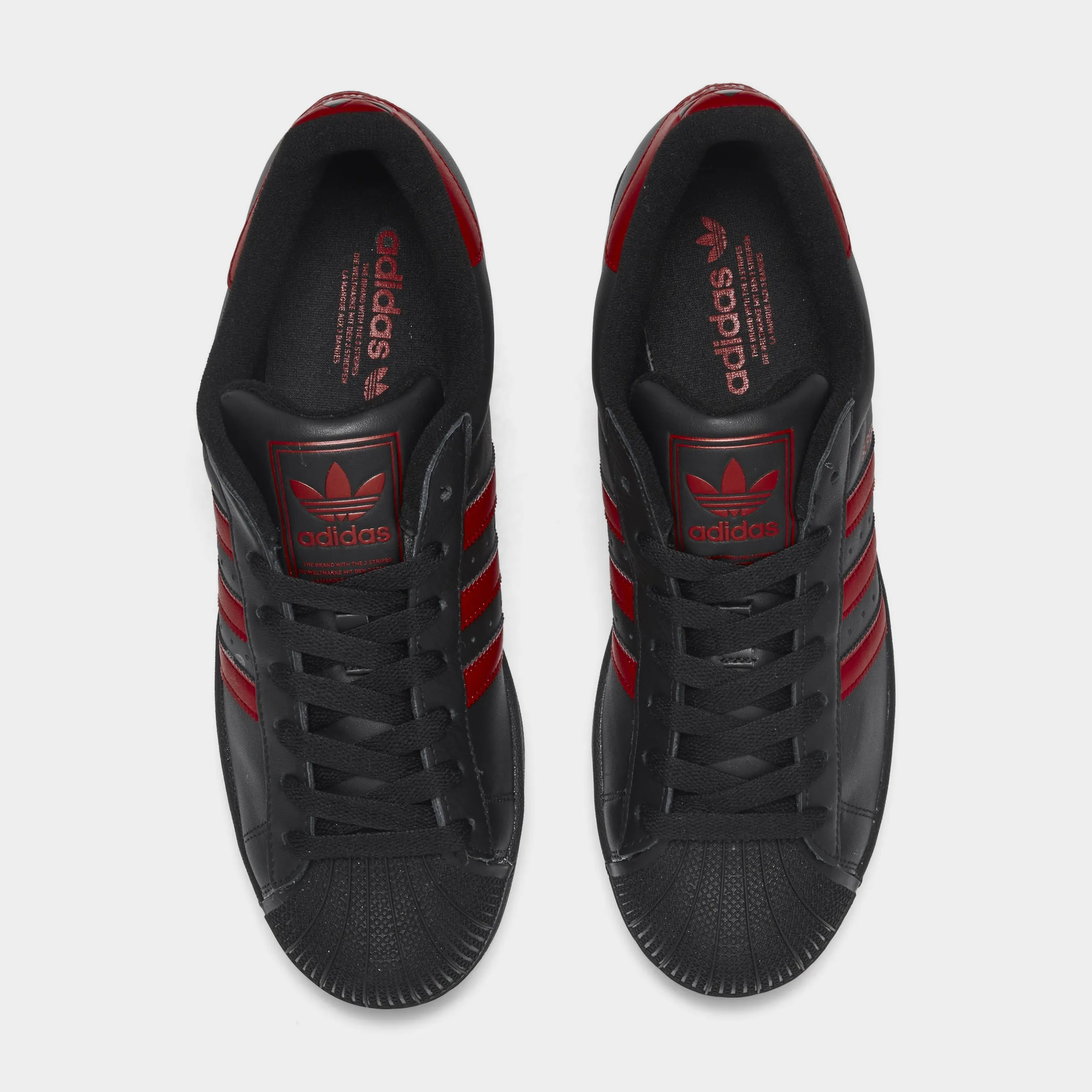 mules adidas Superstar II Black / Red