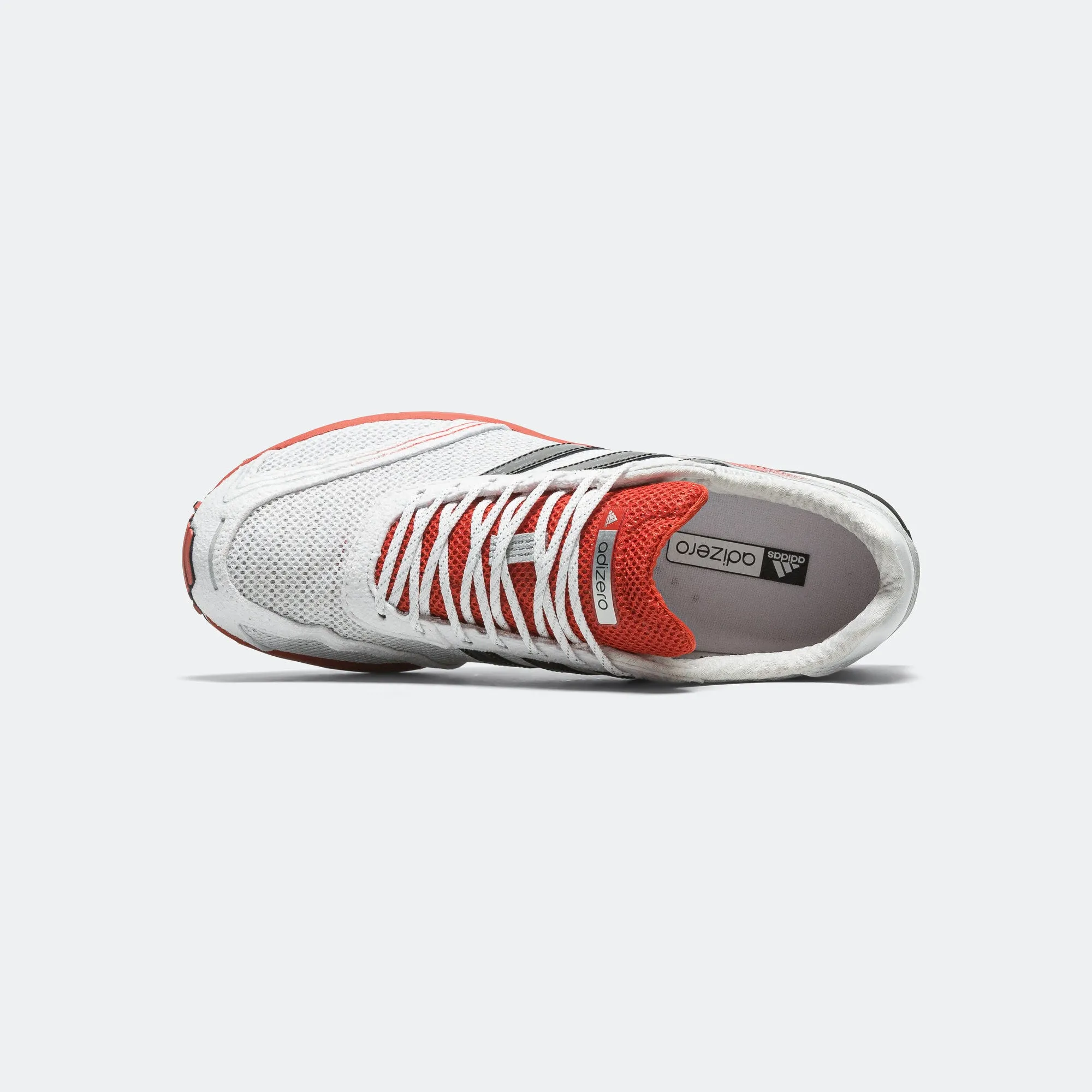 Adizero Adios OG - Footwear White/Preloved Red-Core Black Comfortable Strapping Supportive Comfort
