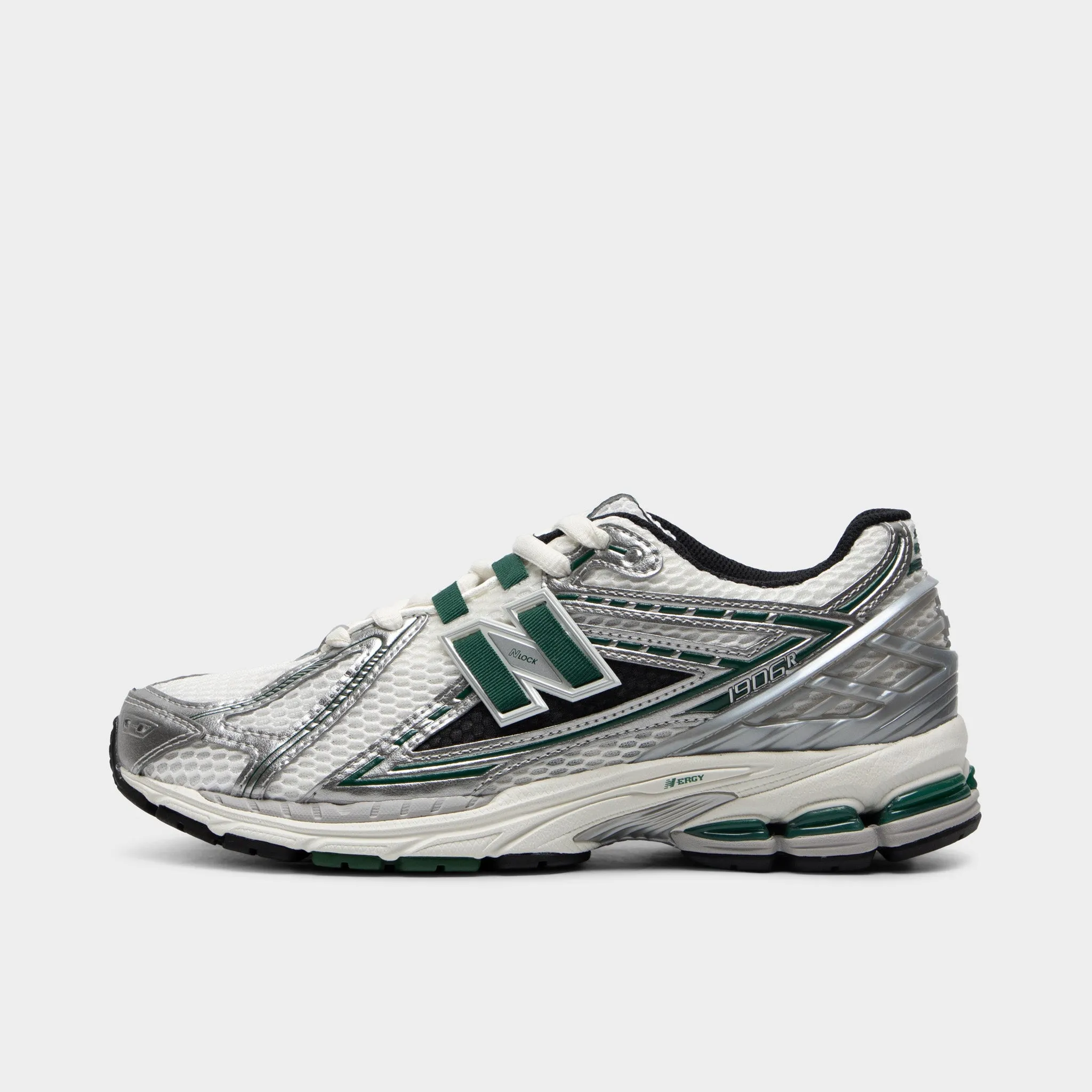 New Balance 1906 Silver Metallic / Night Watch Green Comfort