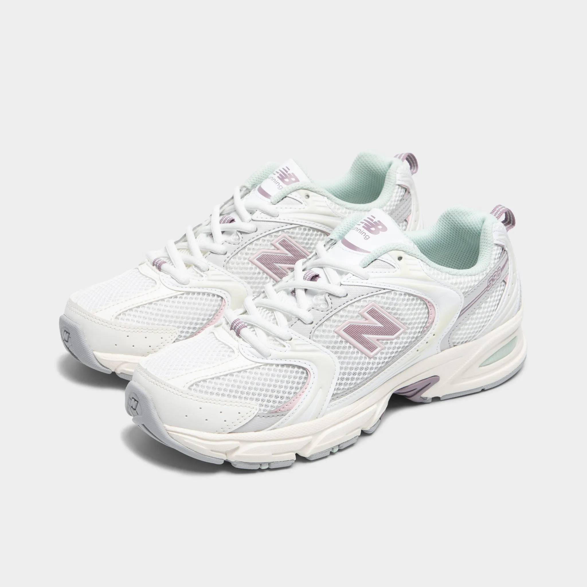 New Balance 530 Sea Salt / Ice Wine - Rose Sugar Step Stability Daily Flow