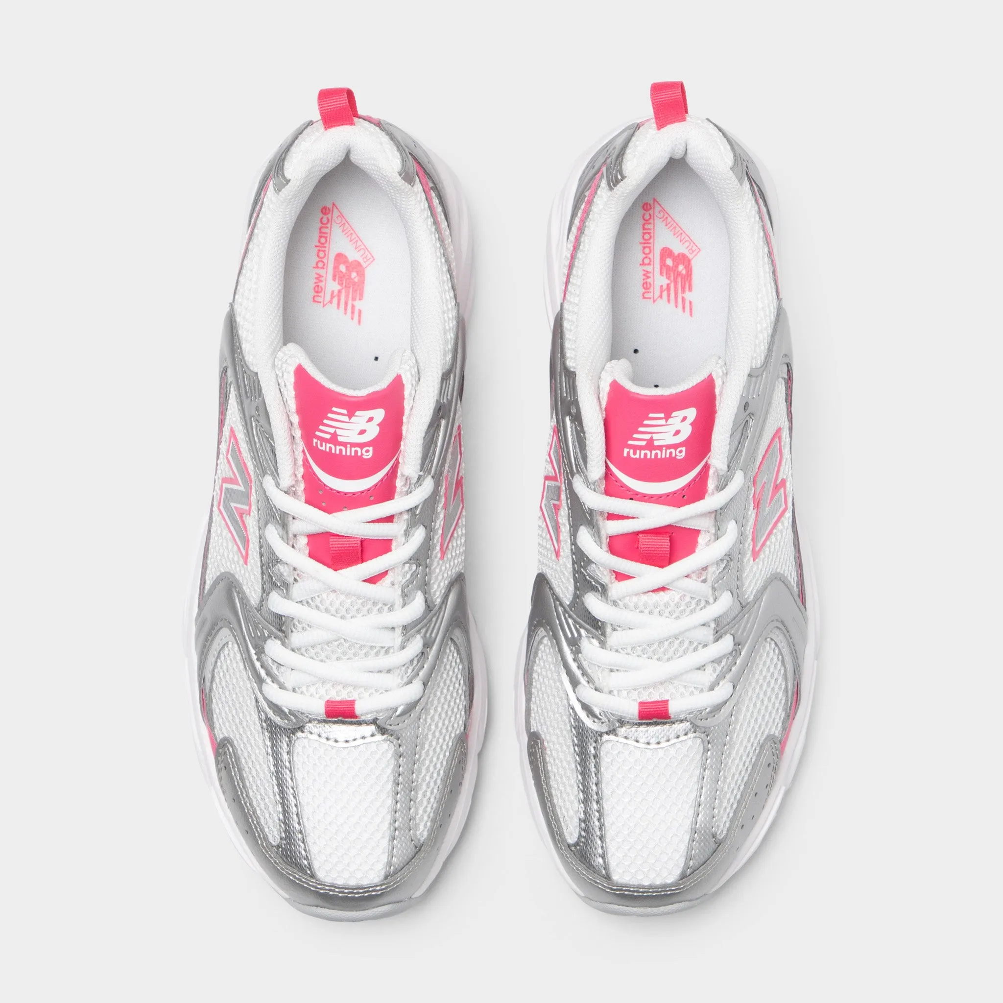 New Balance 530 Silver Metallic / Dragon Berry Long Walk Air Dry