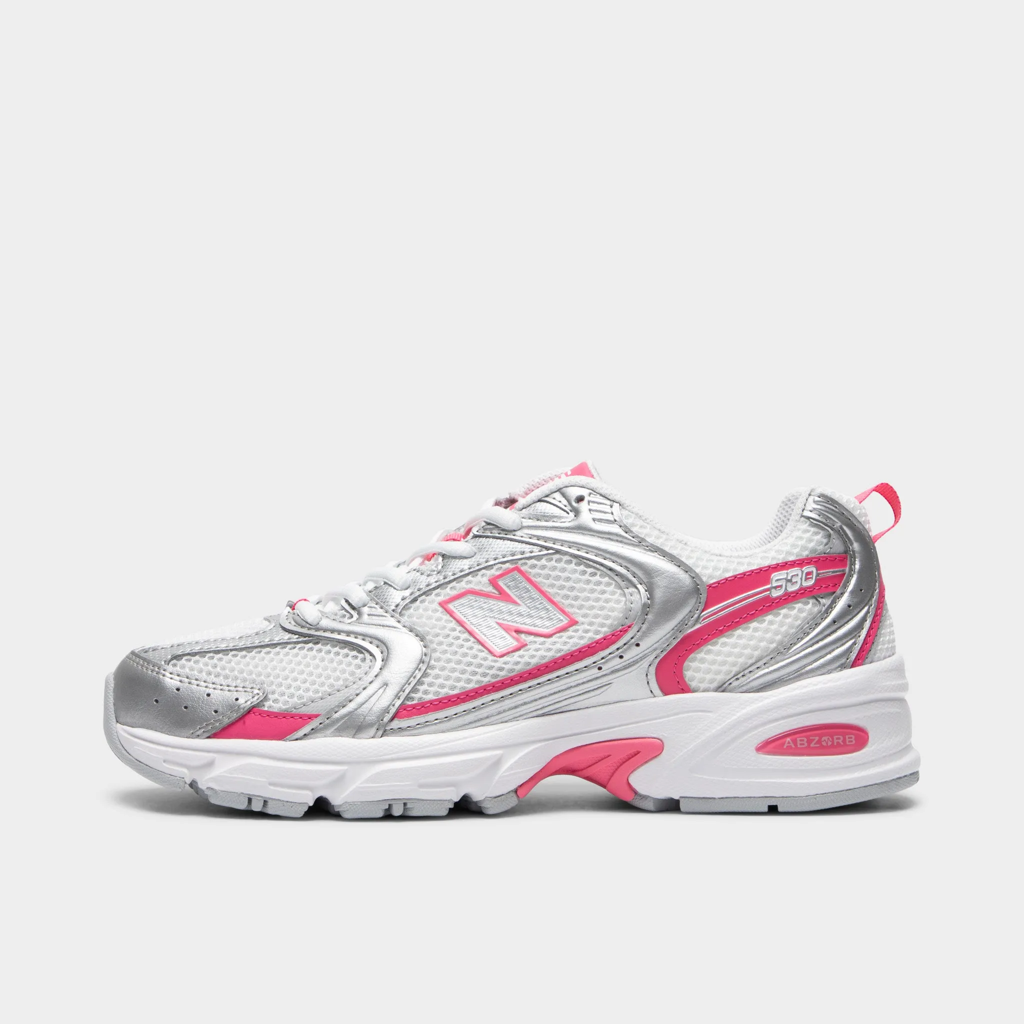 Daily Fit Short Trip New Balance 530 Silver Metallic / Dragon Berry