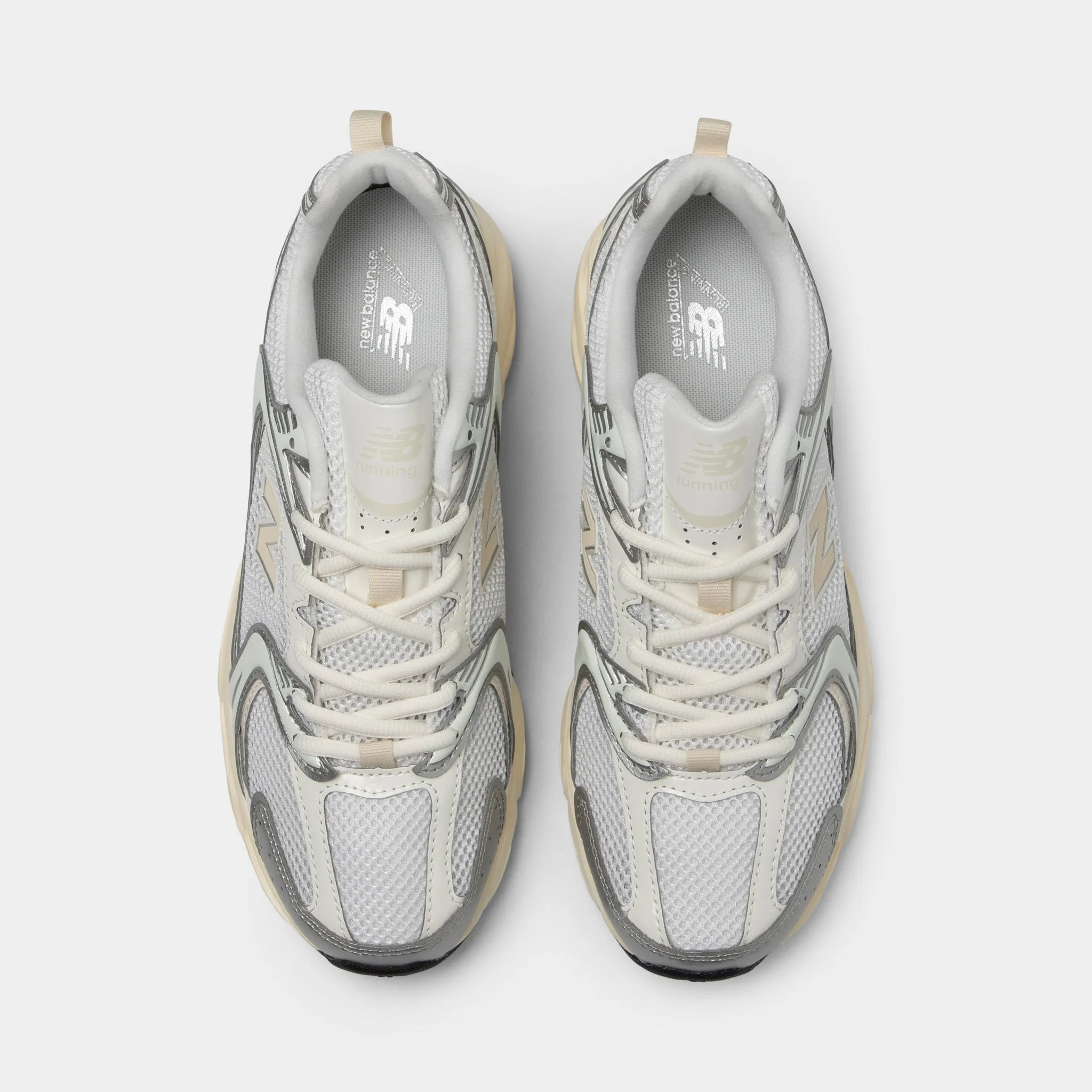 Work Style New Balance 530 Silver Metallic / Linen