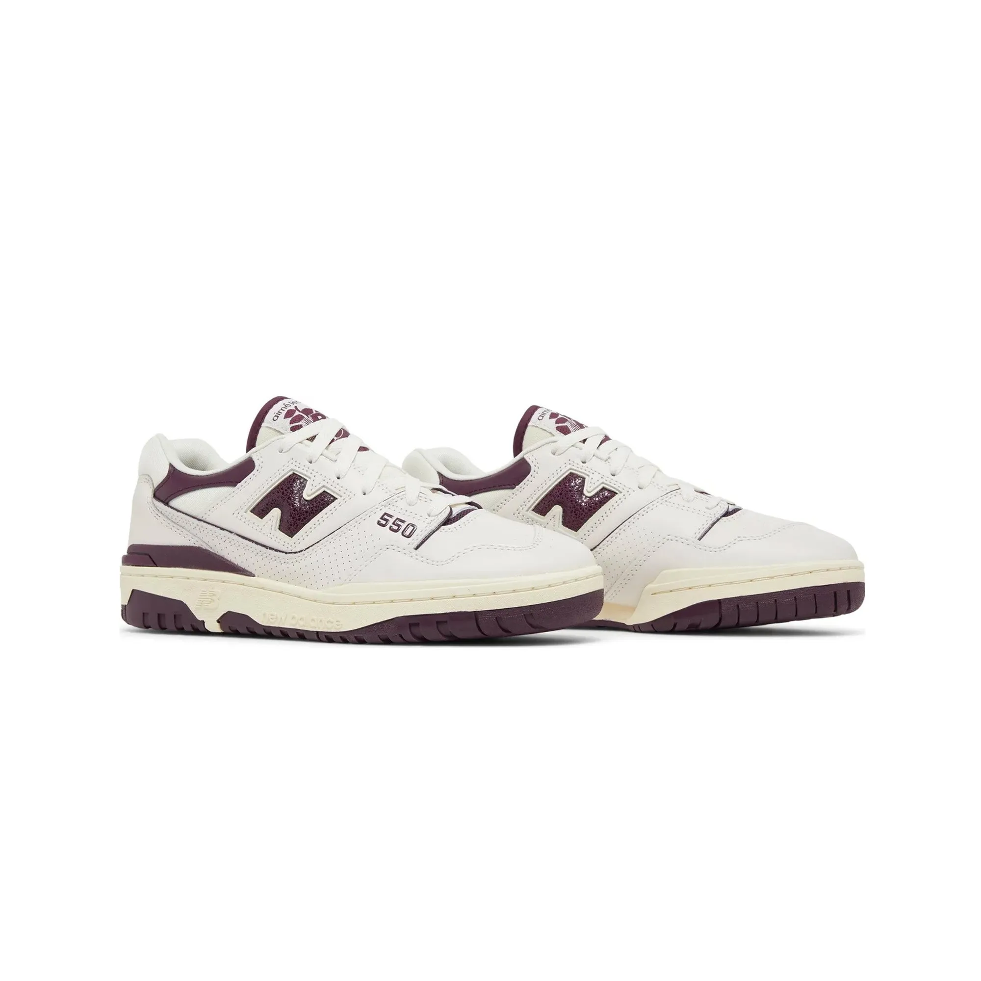 Block Step New Balance 550 Aime Leon Dore 'Purple' (2022)