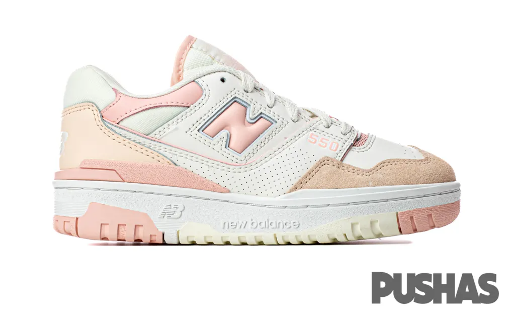 New Balance 550 'Pink Haze' Womens (2022) Drill Walk
