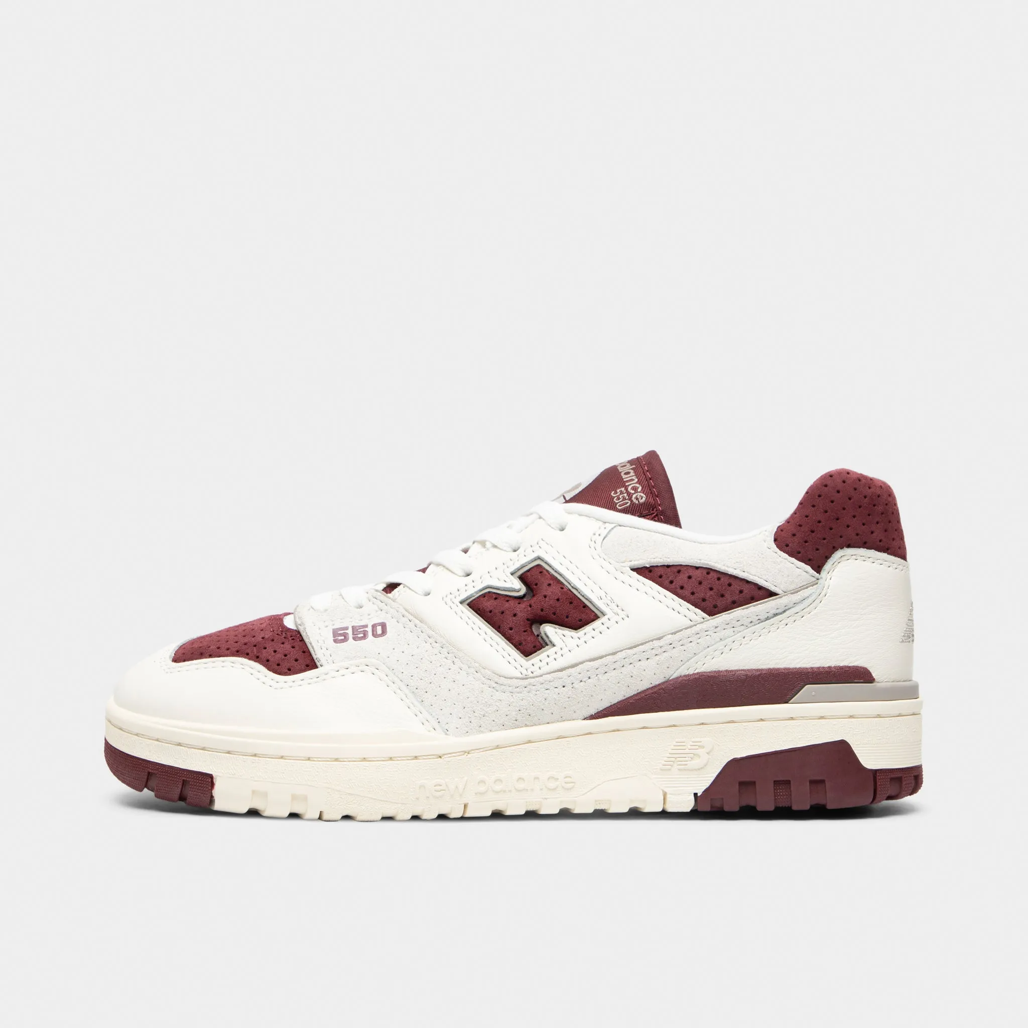 Swim Ready New Balance 550 Sea Salt / Classic Crimson