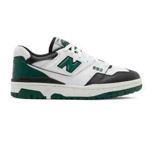 New Balance 550 'White Green Black' (2021) Stylish Appearance Pace Maker