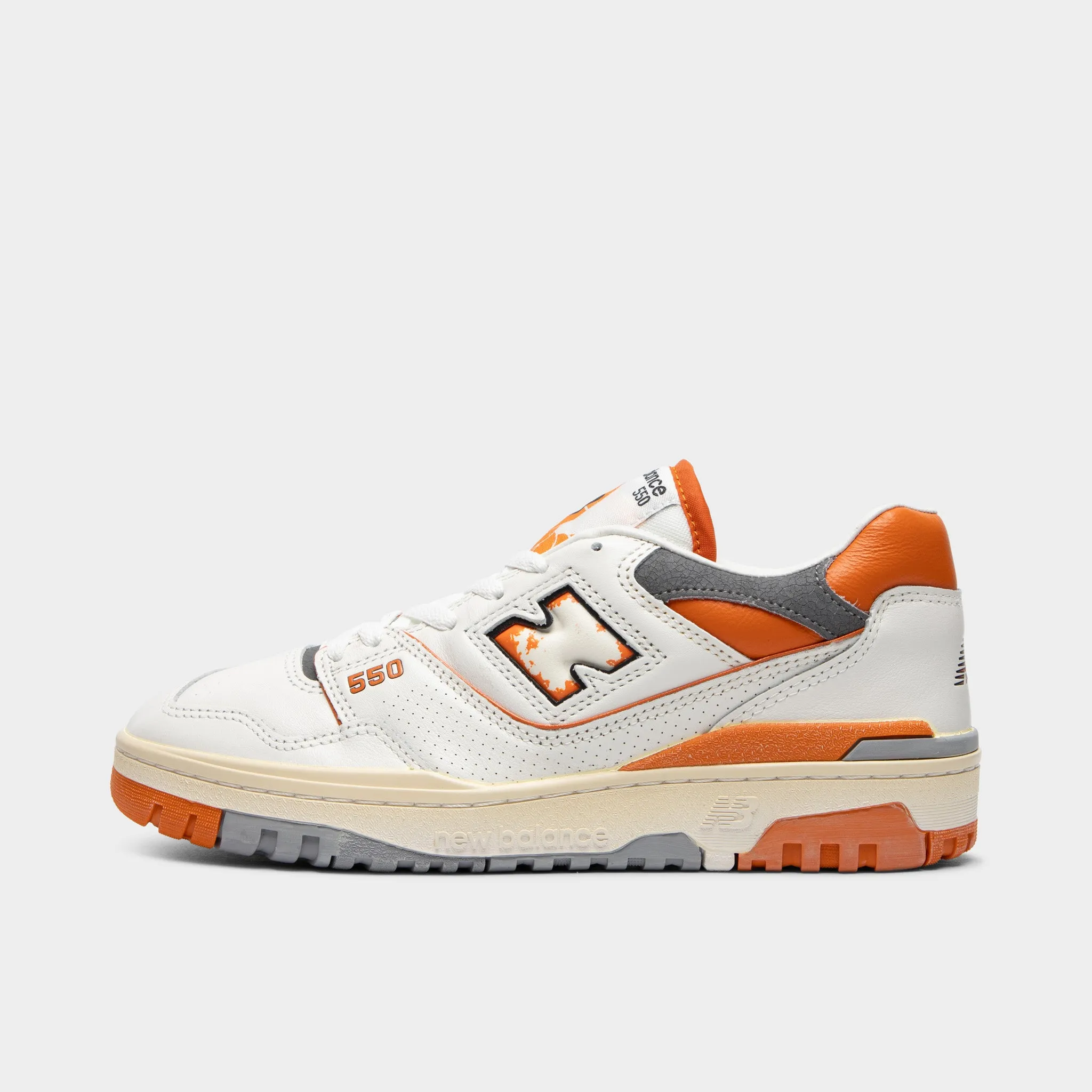 Eva Midsole New Balance 550 White / Red - Grey