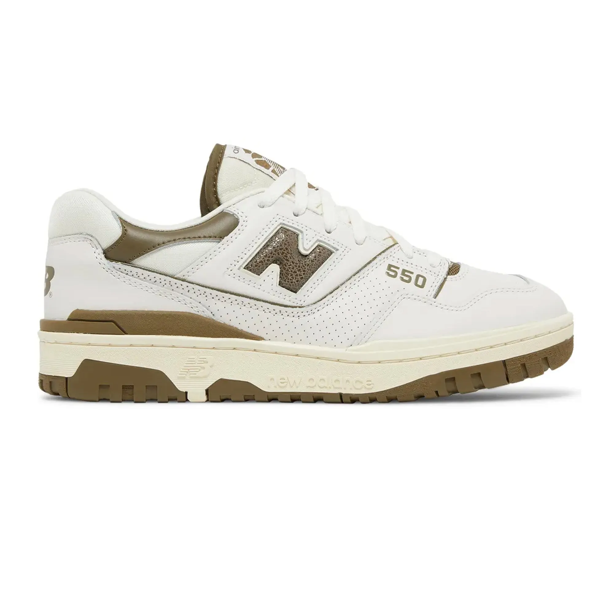Weightless Feel Footstep Care New Balance 550 x Aime Leon Dore 'Olive' (2022)