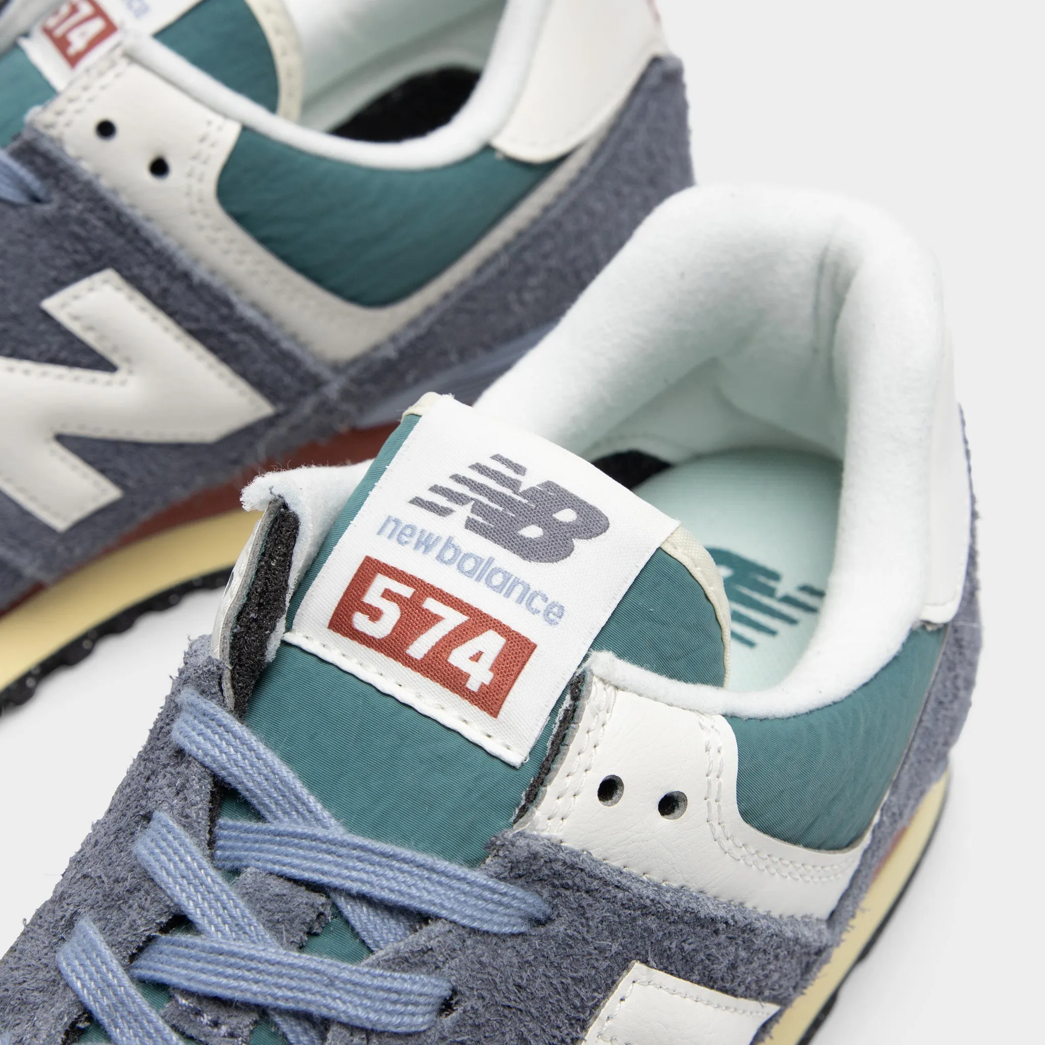 Beach Fun New Balance 574 Grey / Blue - Green