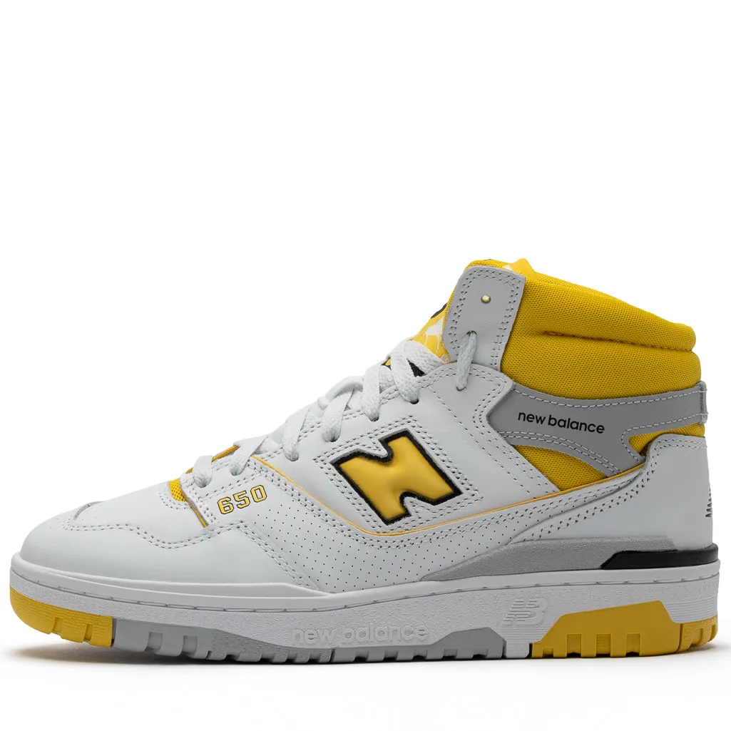 Any Season Flex Notch New Balance 650R - White/Yellow