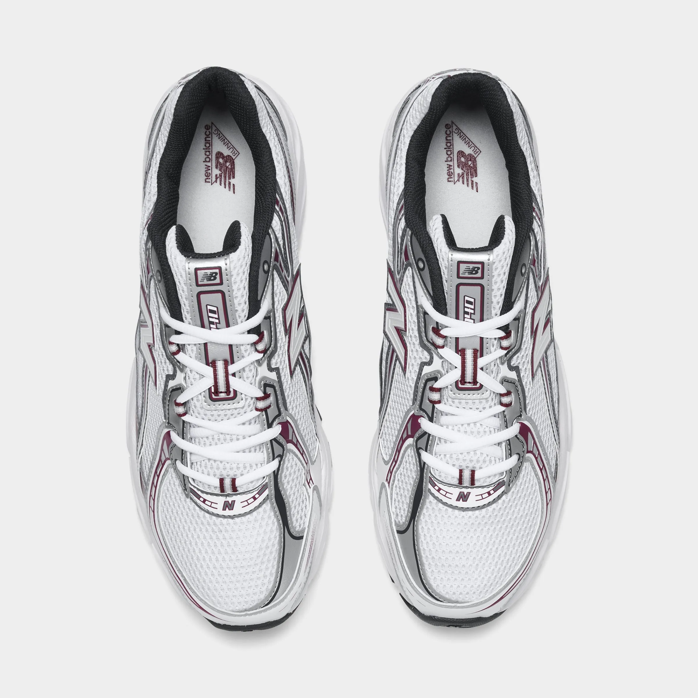 Fast pace Easy To Clean New Balance 740 Mercury Red / White
