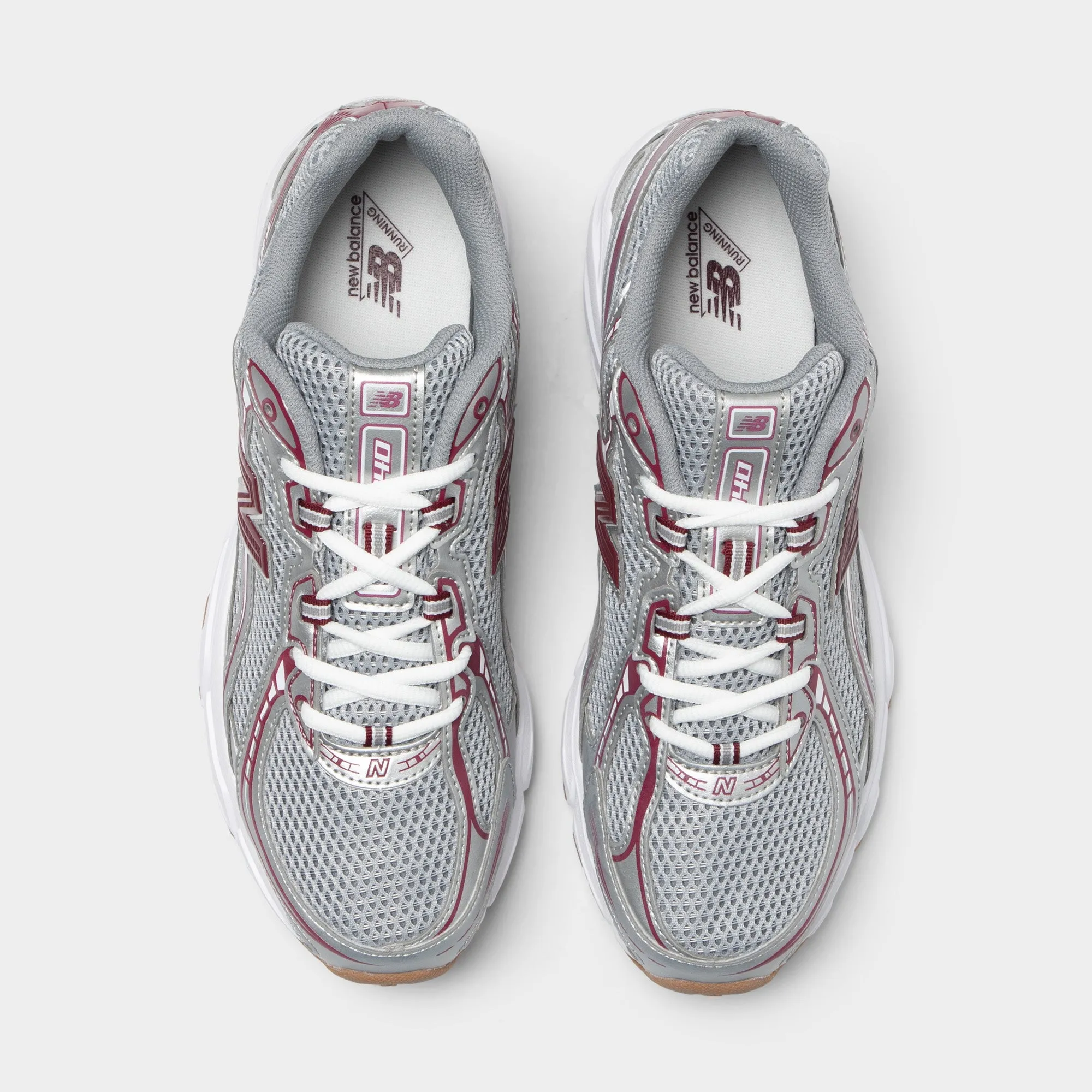 New Balance 740 Monarch Burgundy / Slate Grey Roomie Fit Travel Mood