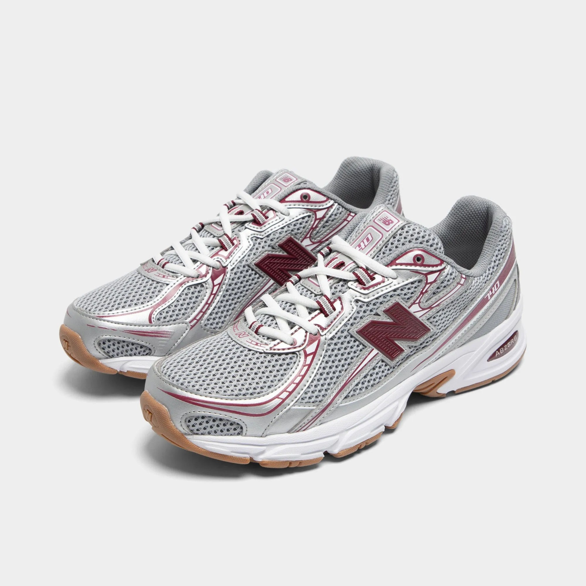 Morning Walk Comfortable Step New Balance 740 Monarch Burgundy / Slate Grey