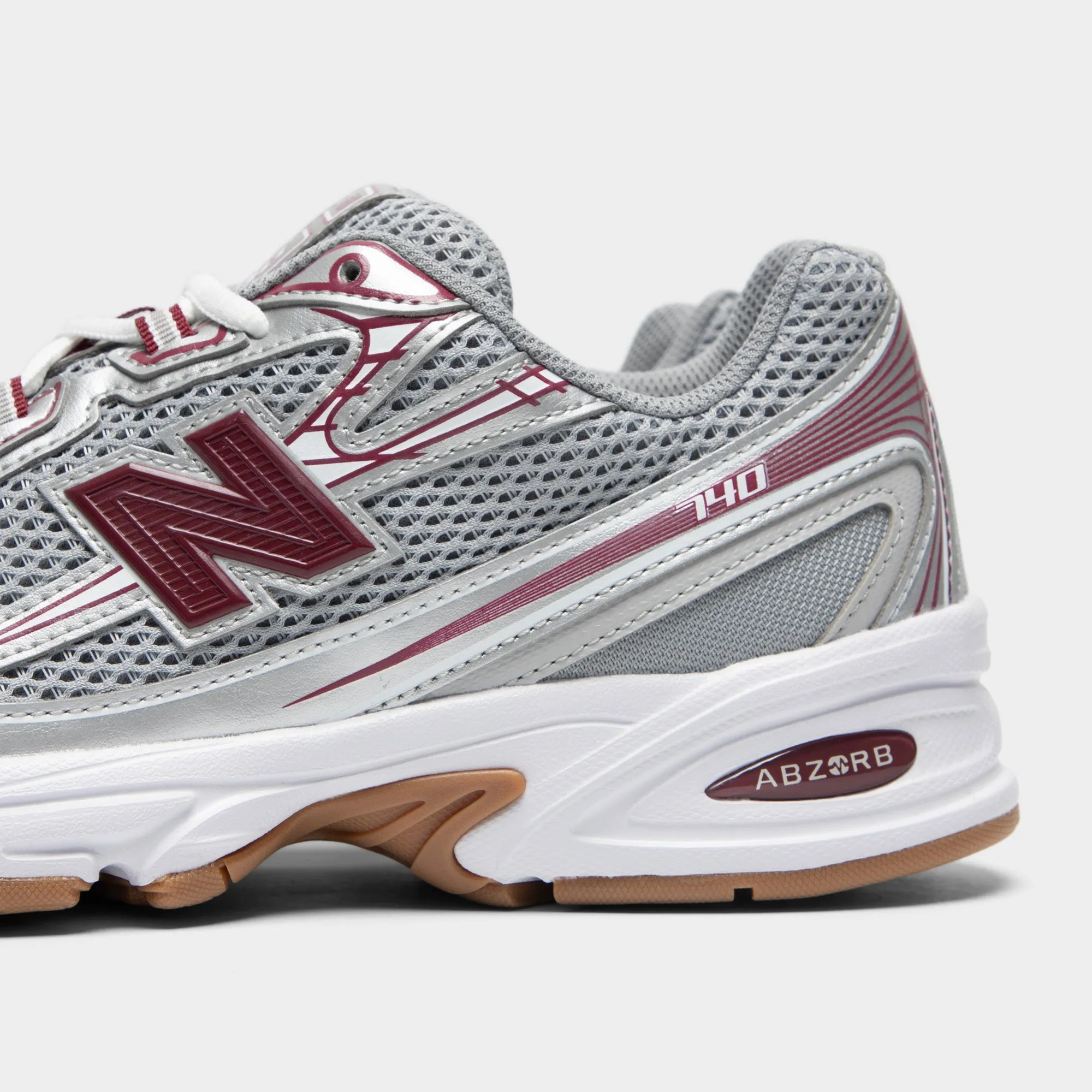 New Balance 740 Monarch Burgundy / Slate Grey Gym Life
