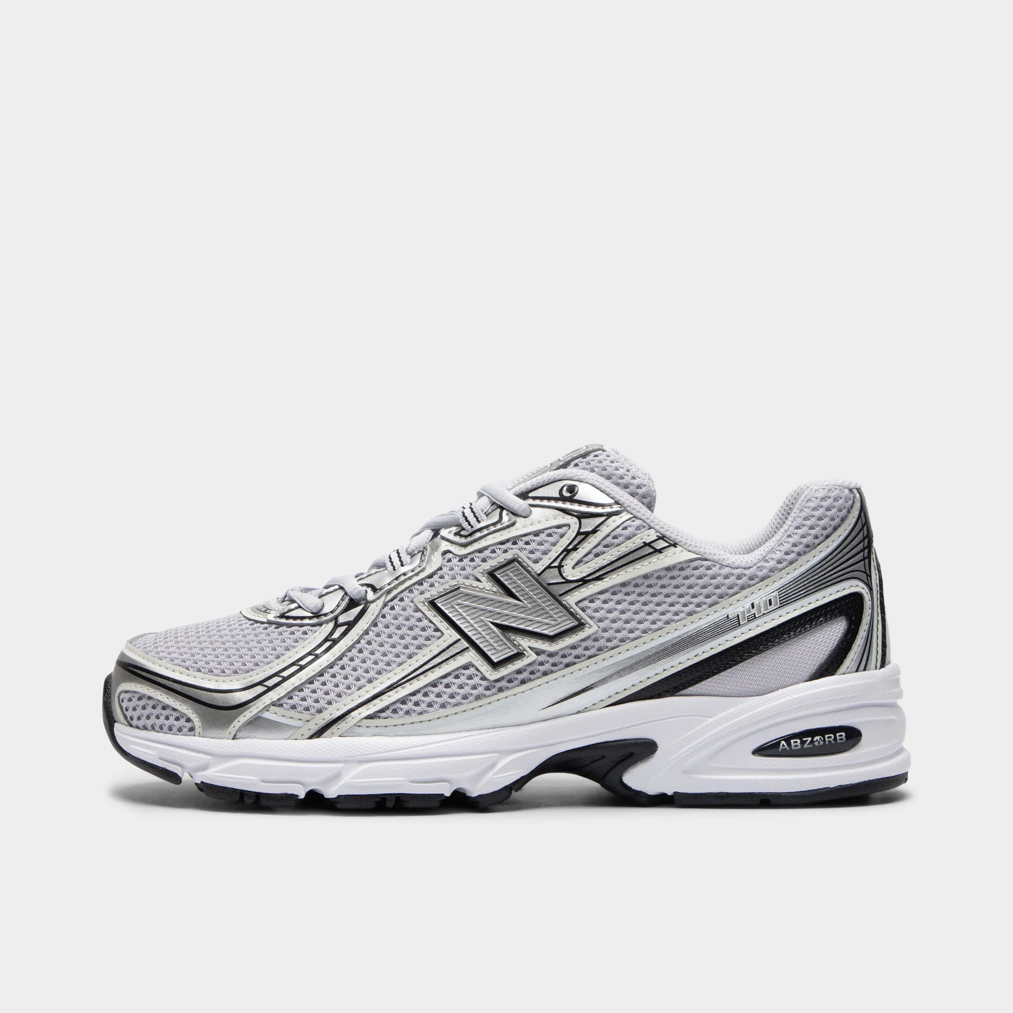 New Balance 740 Silver / White Morning Walk Eva Midsole