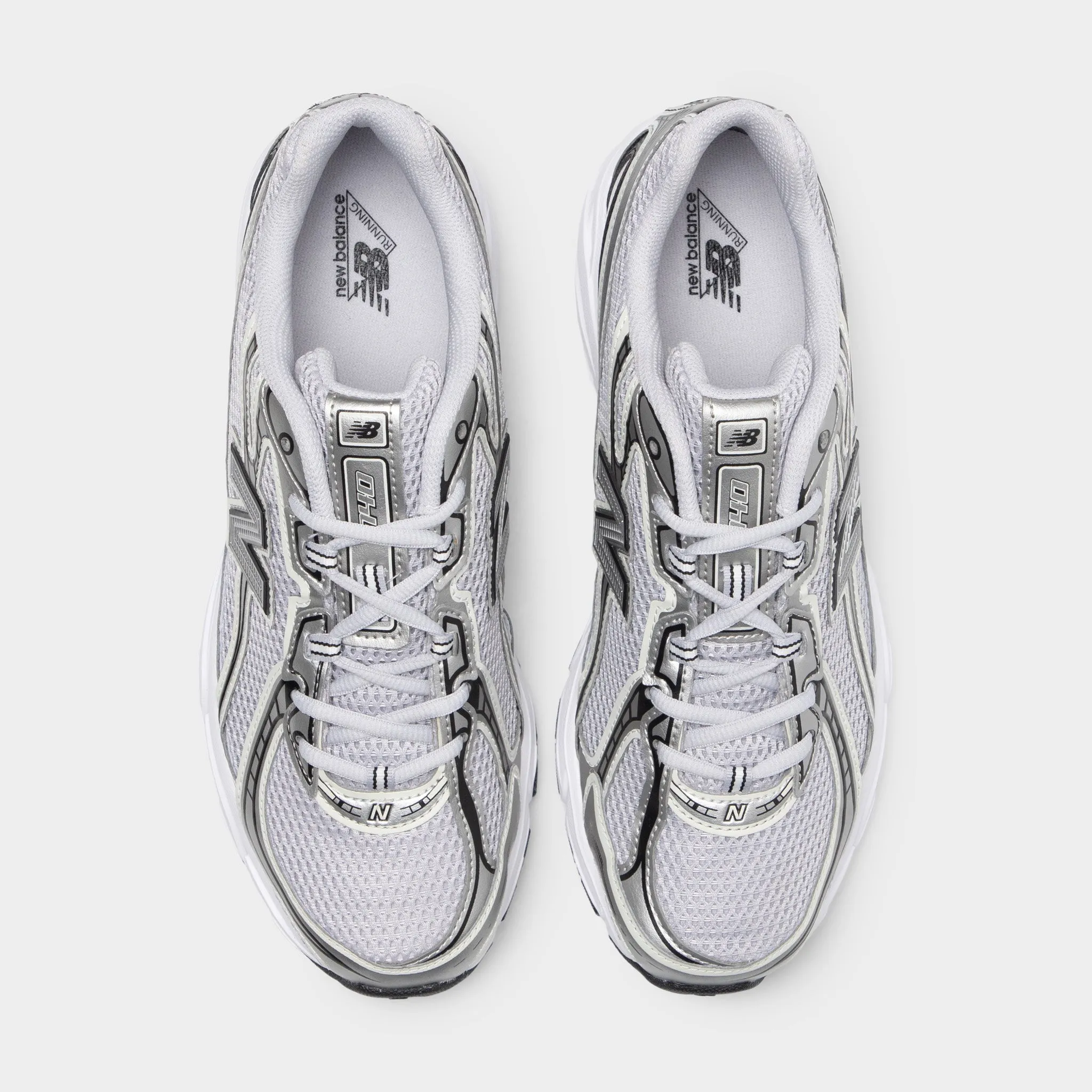 New Balance 740 Silver / White Ease Motion Break Walk