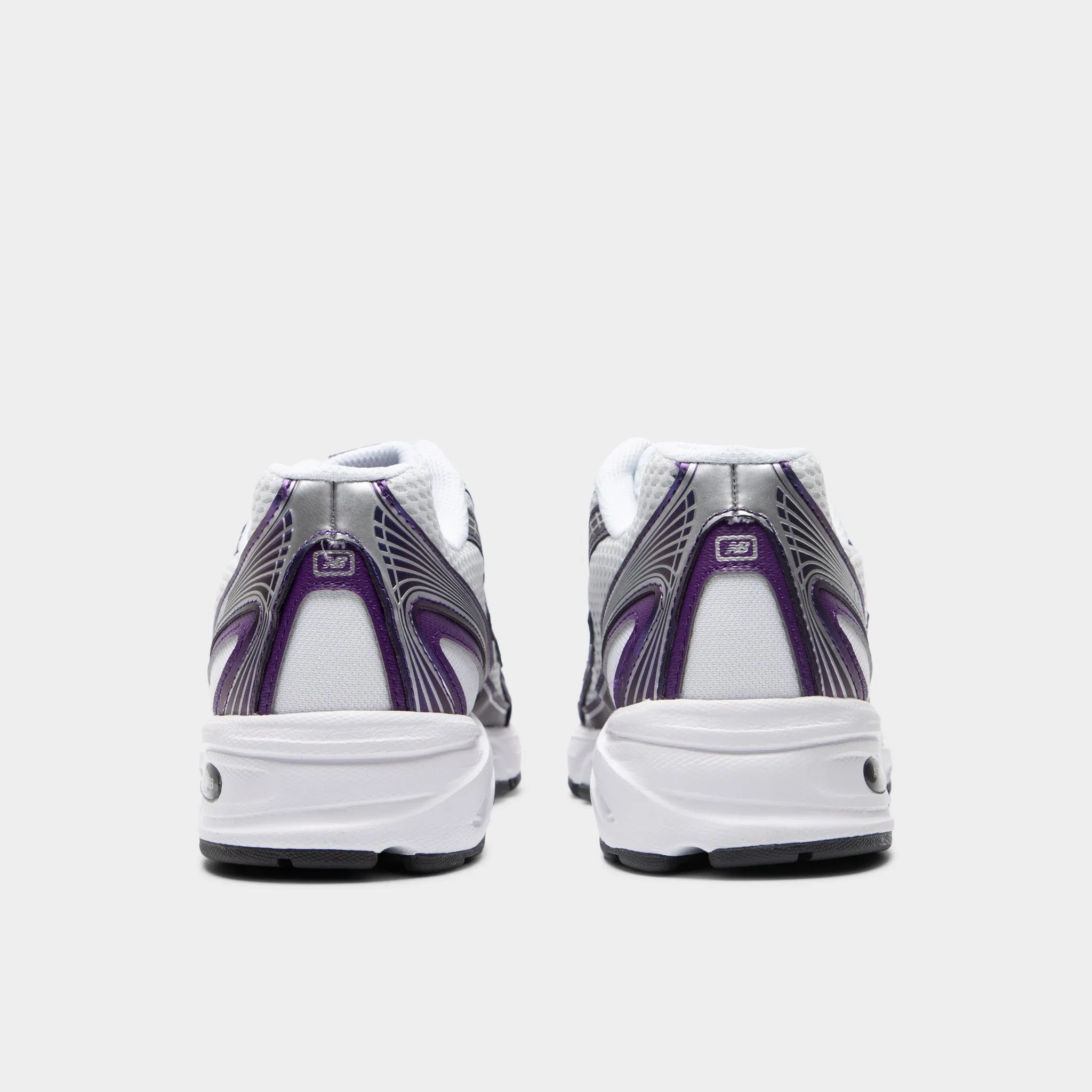 New Balance 740 White / Concord Grape Wave Flow Buckle Fit