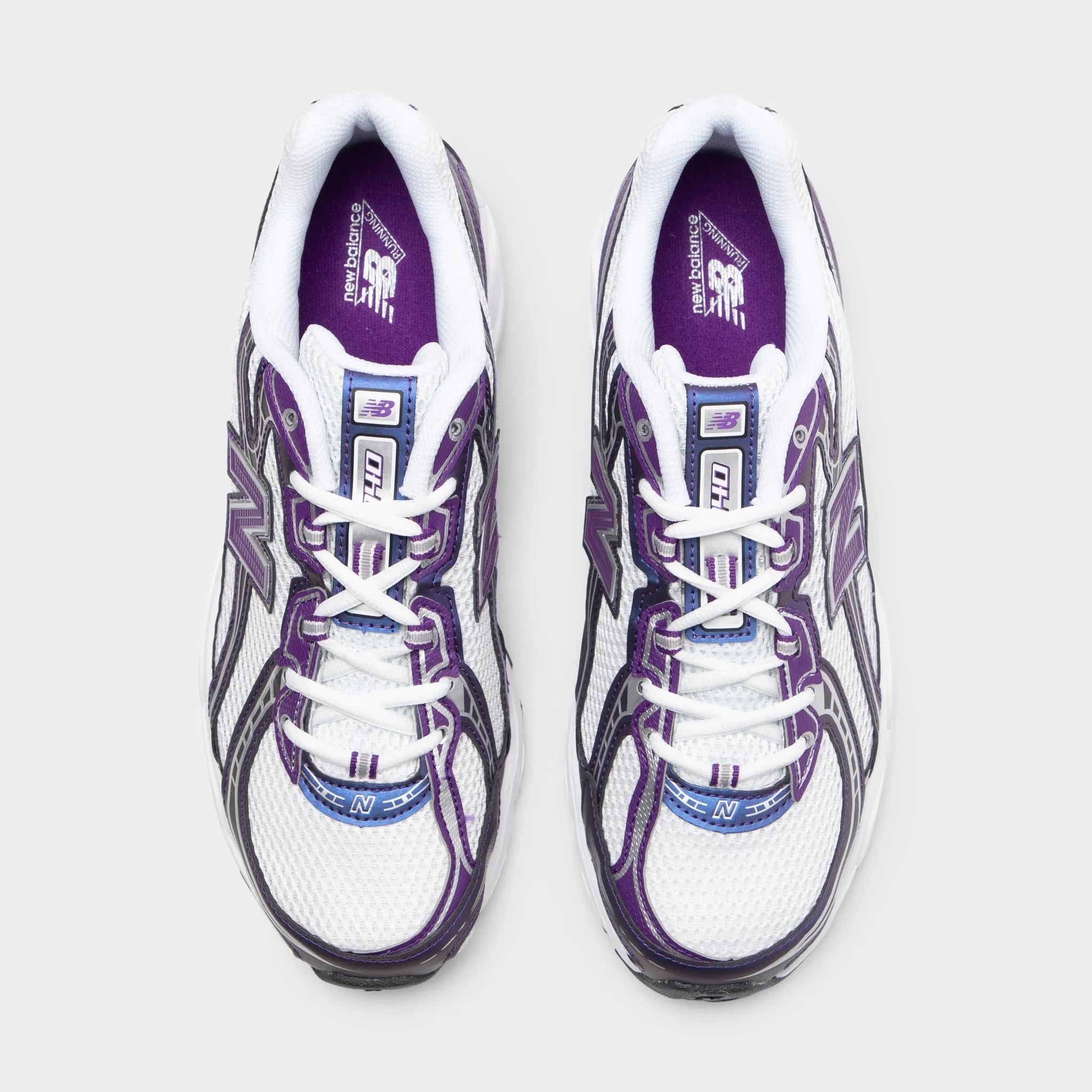 New Balance 740 White / Concord Grape Lake Trek
