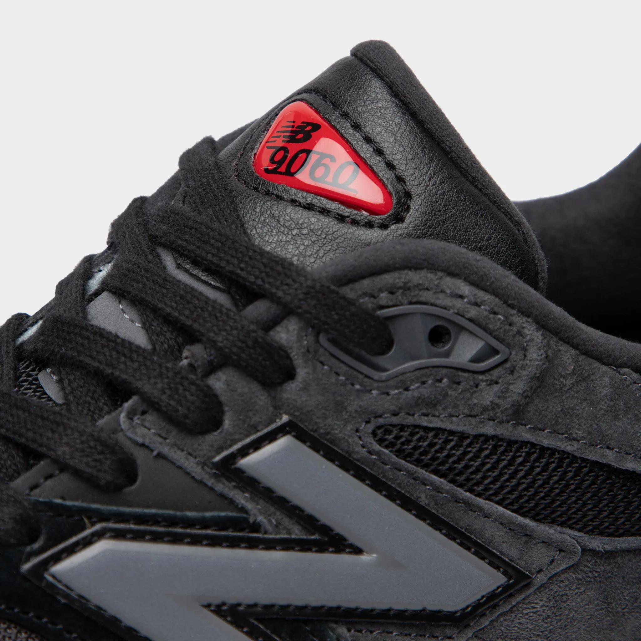 New Balance 9060 Black / Castlerock Young Mood Bright Gold