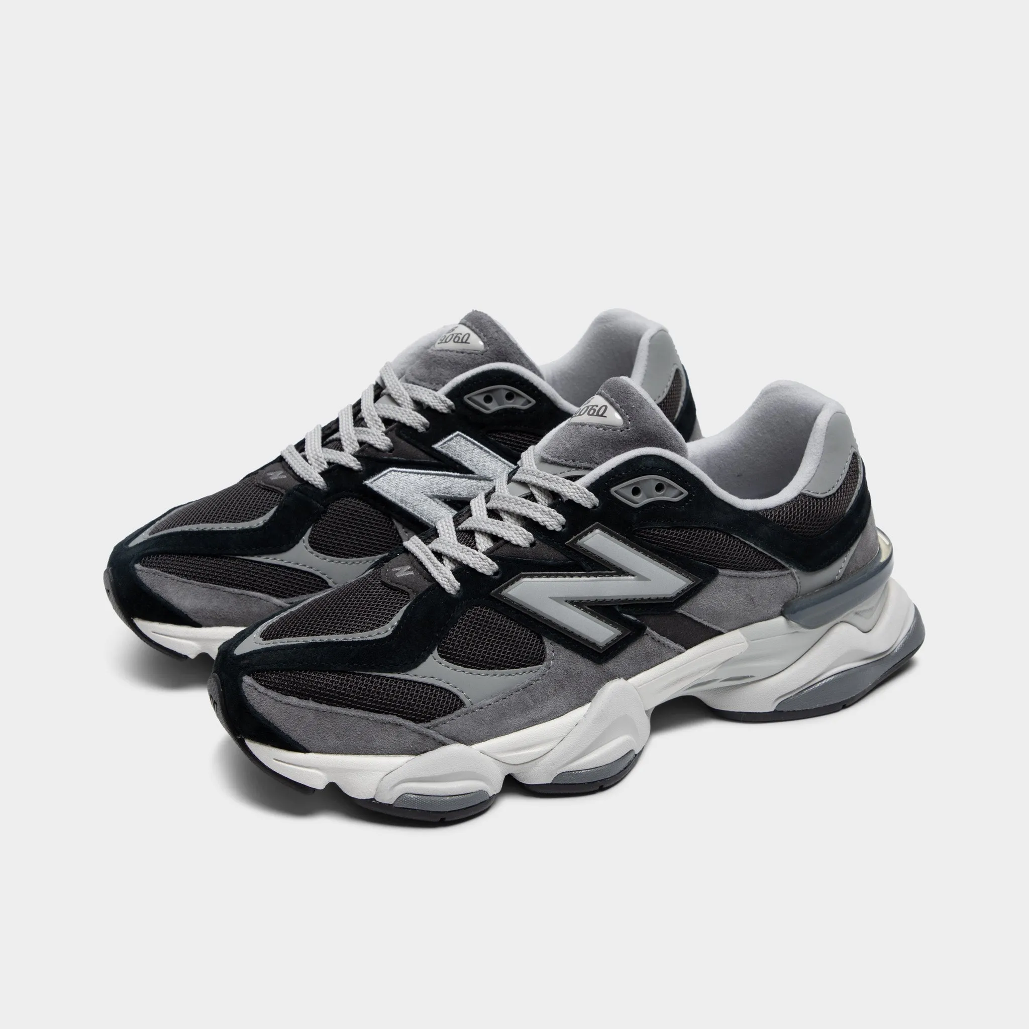 New Balance 9060 Black / Grey Soft Pressure Log Hike