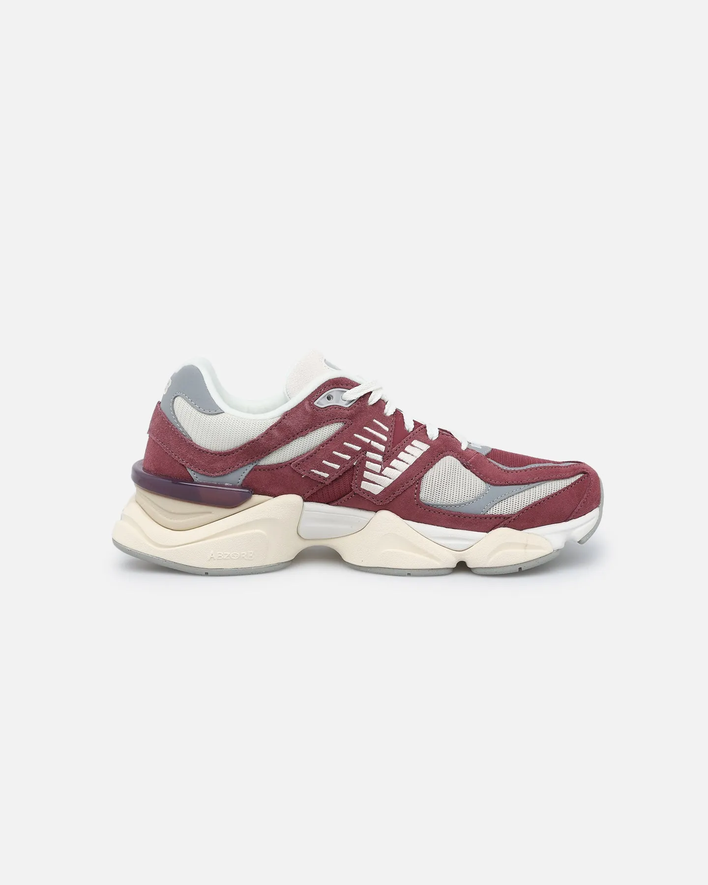 Fashion Edge Torsion control New Balance 9060 Burgundy