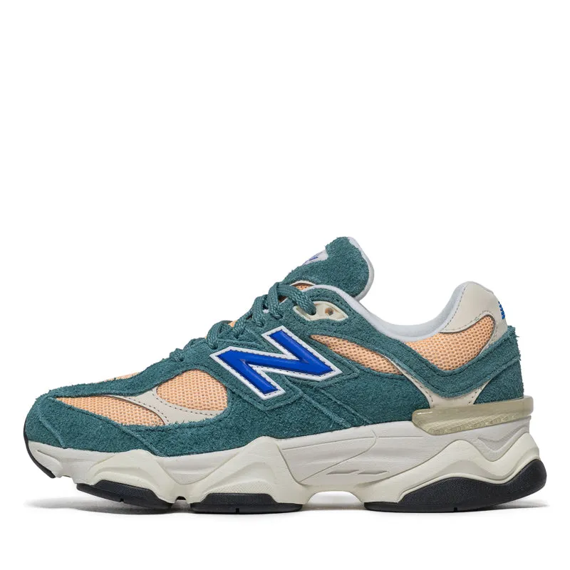New Balance 9060 (GS) - New Spruce/Peach Blossom Balanced weight Iconic wear