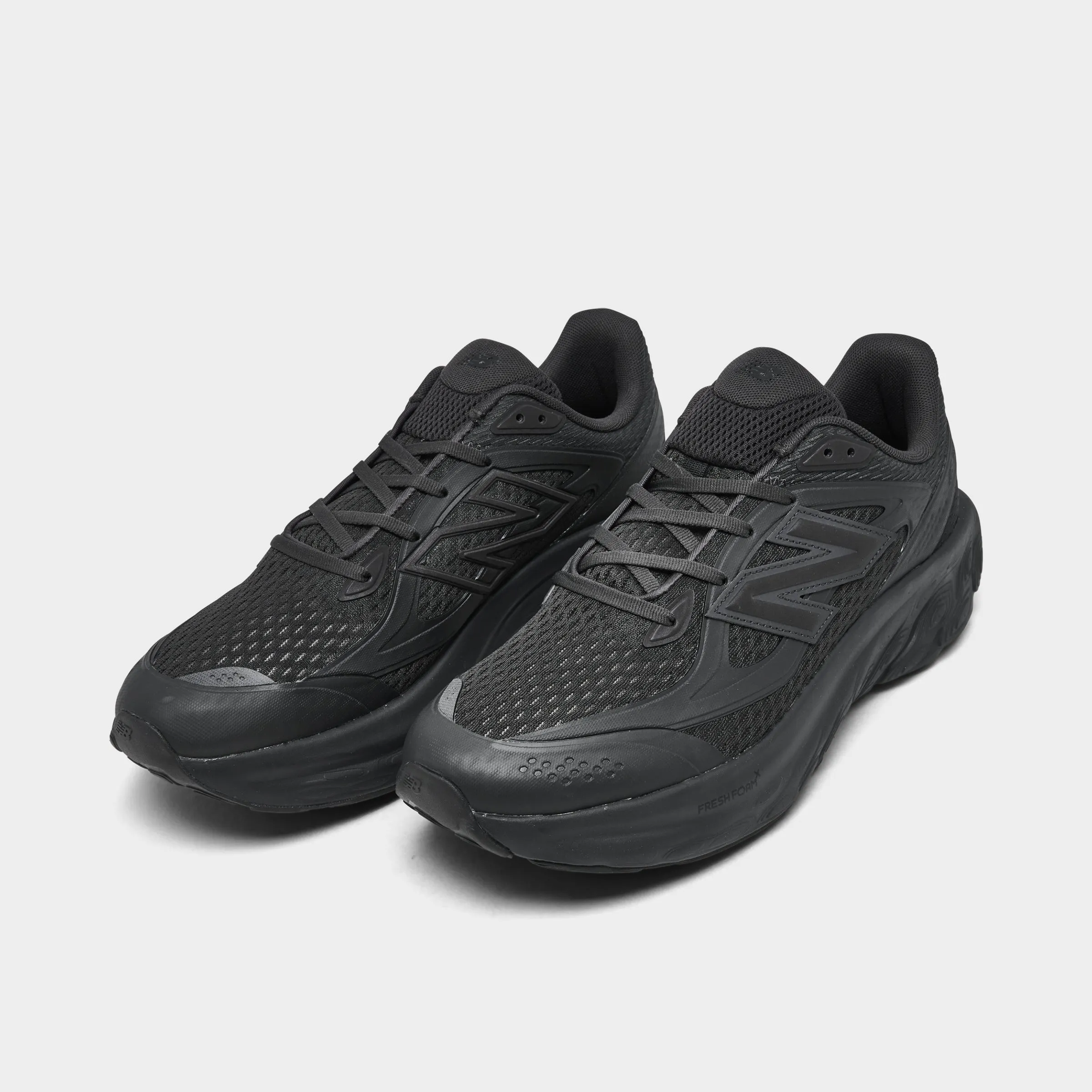 King Strong Adjustable Straps New Balance Fresh Foam Trainer Black / Grey