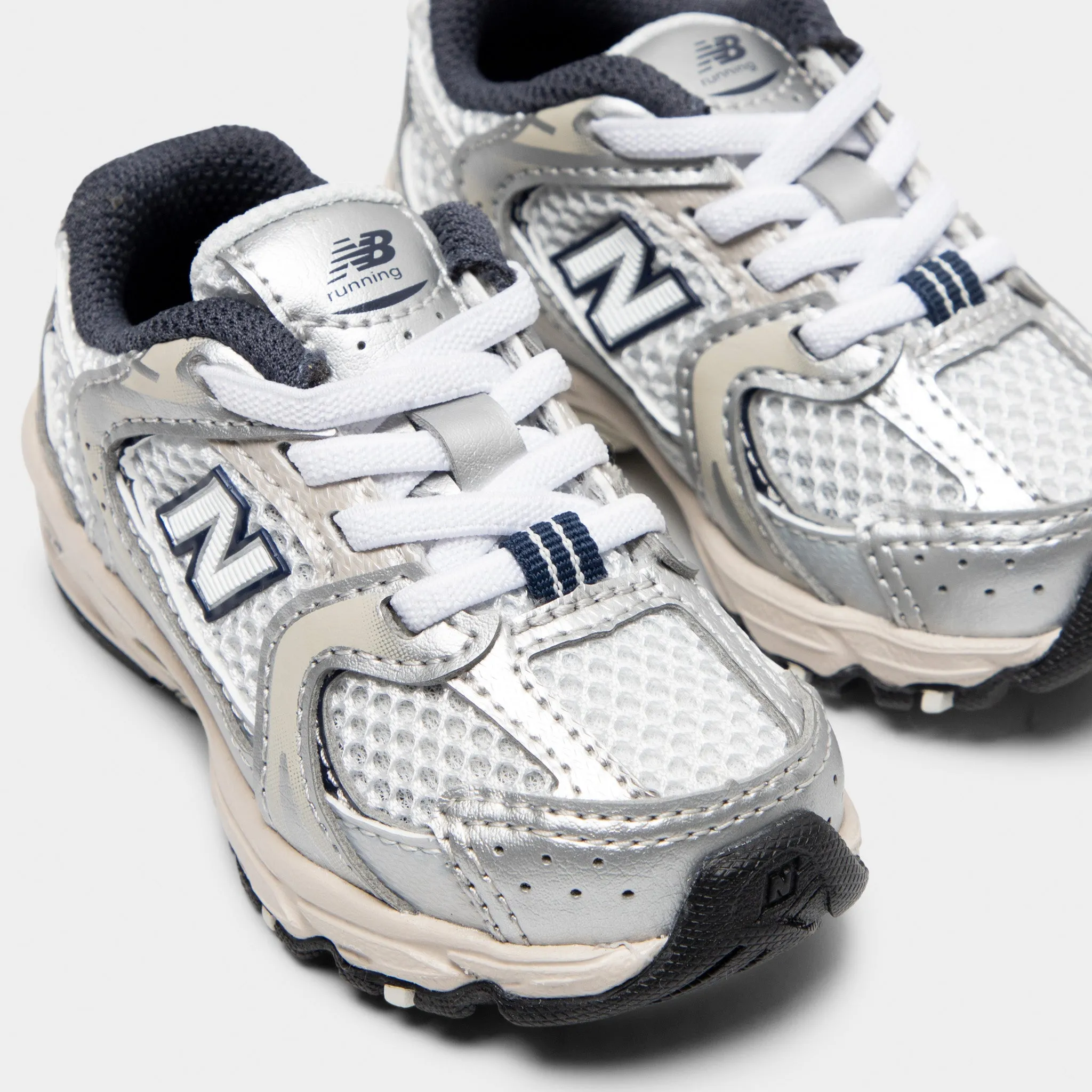 Firm Edge New Balance Infants' 530 Summer Fog / Nimbus Cloud - NB Navy