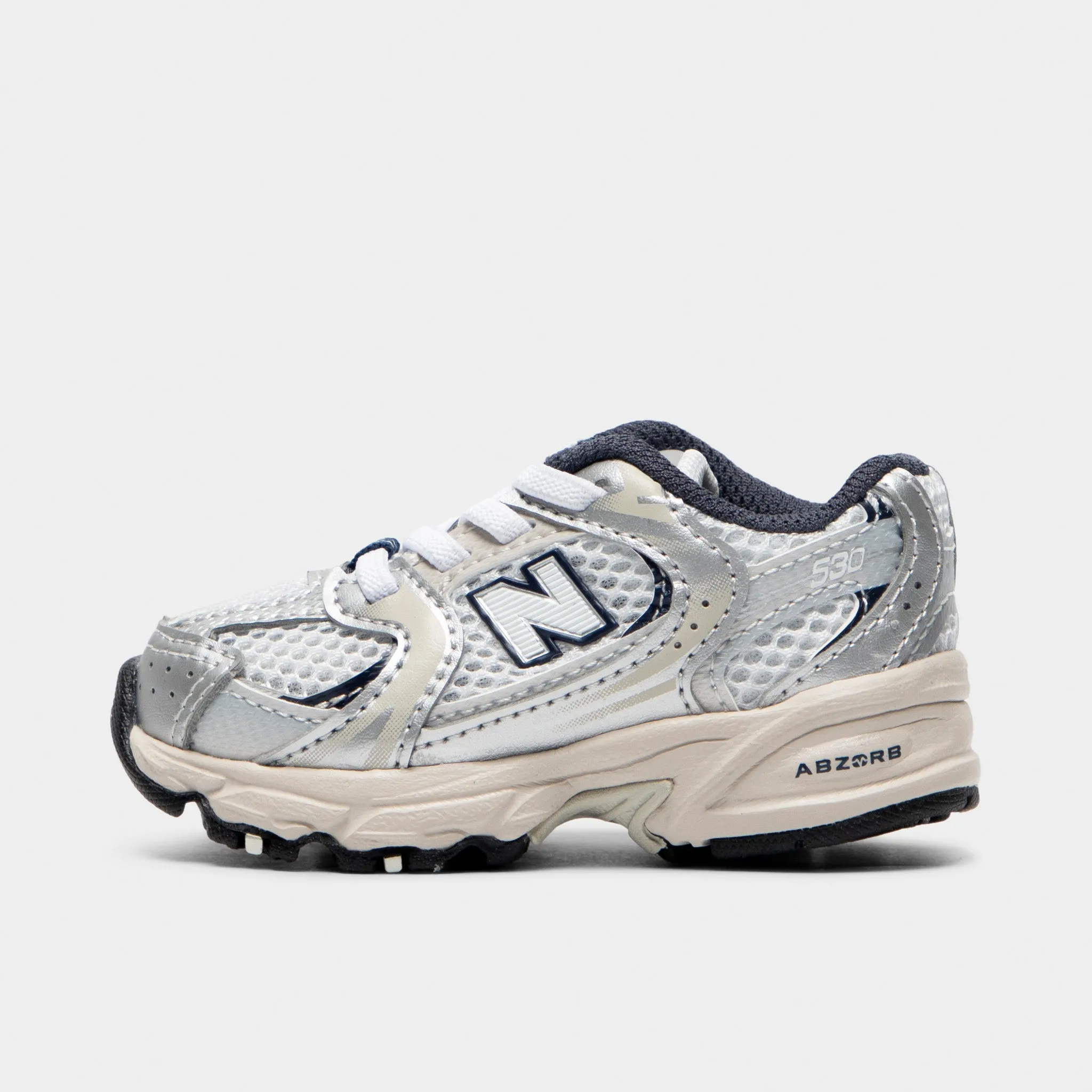 Daily Use Natural Feel New Balance Infants' 530 Summer Fog / Nimbus Cloud - NB Navy