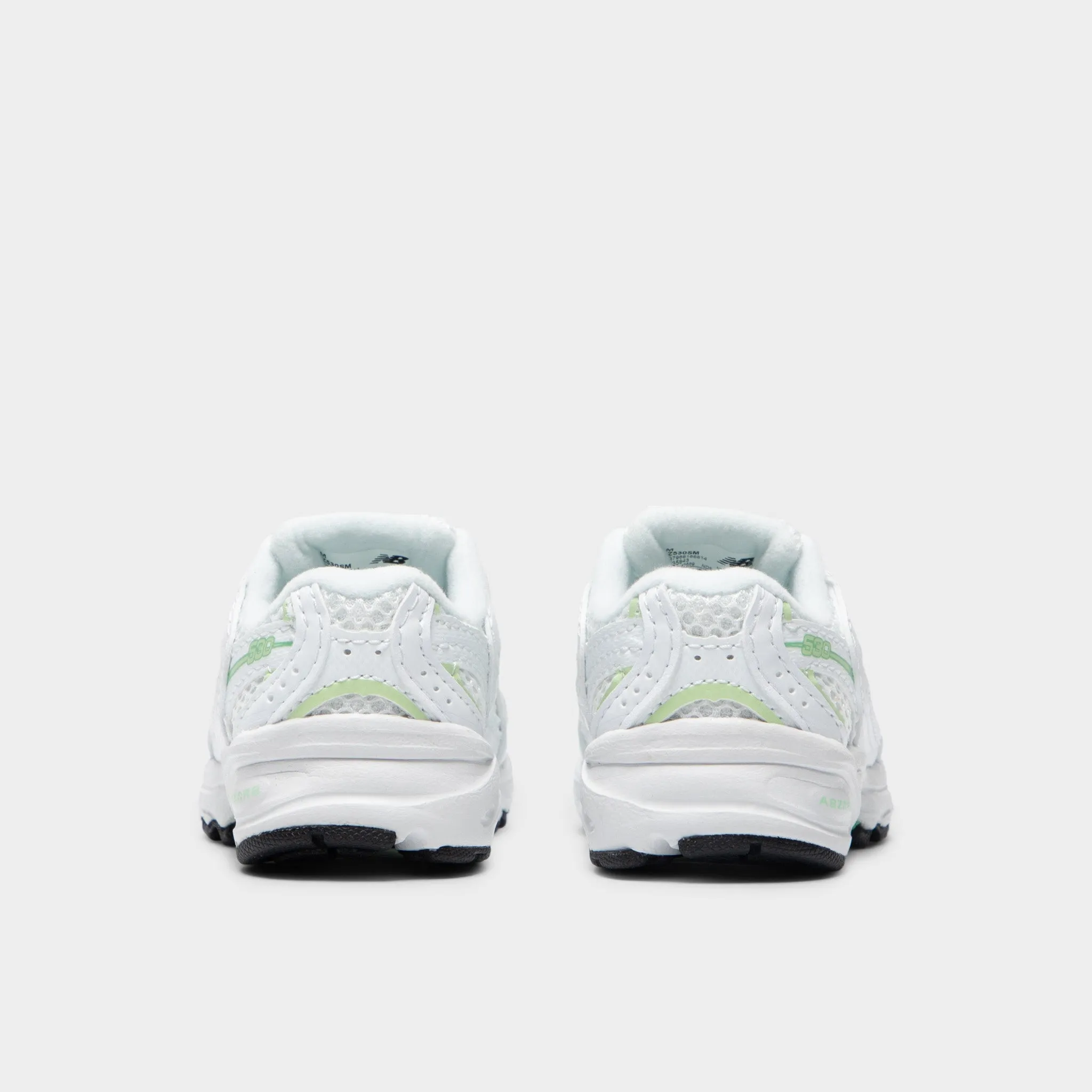 Strong Pace Durable Design New Balance Infants' 530 White / Green