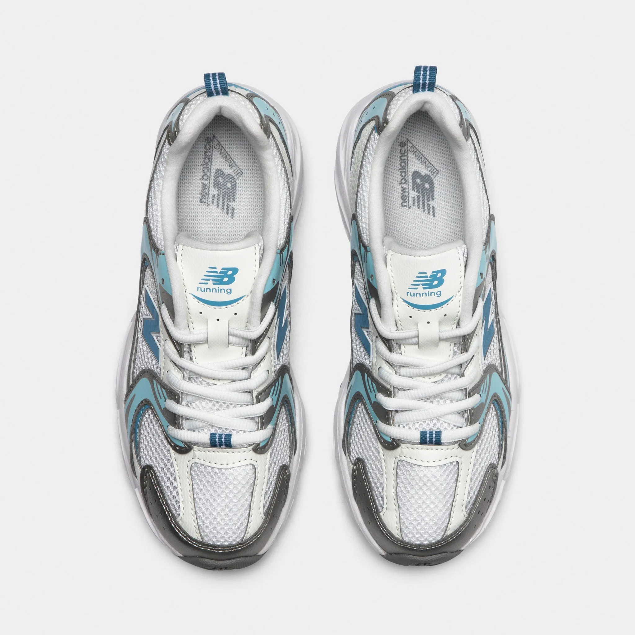 Fashionable color scheme Yellow Sun New Balance Juniors' 530 Sea Salt / Still Water
