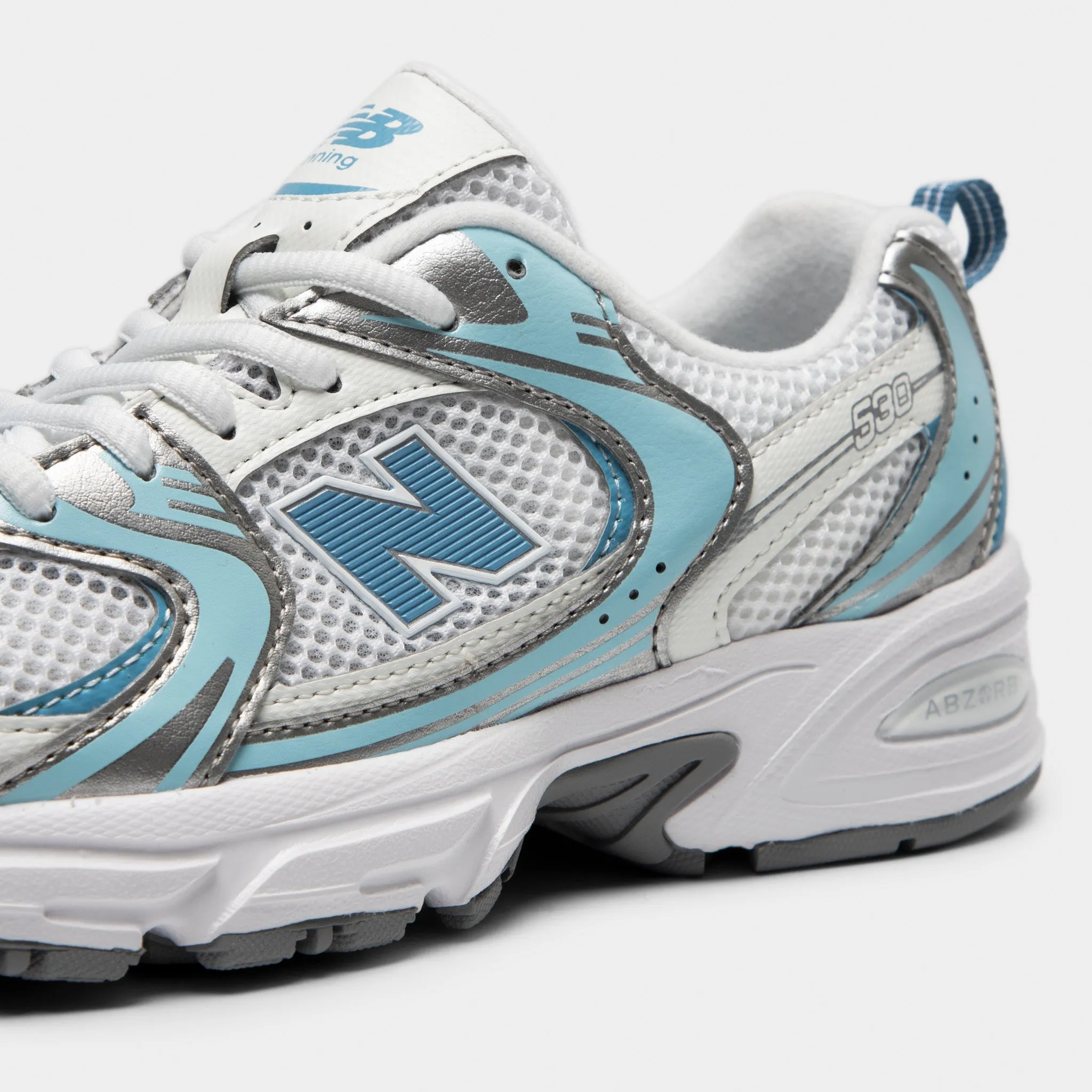 Office Go New Balance Juniors' 530 Sea Salt / Still Water