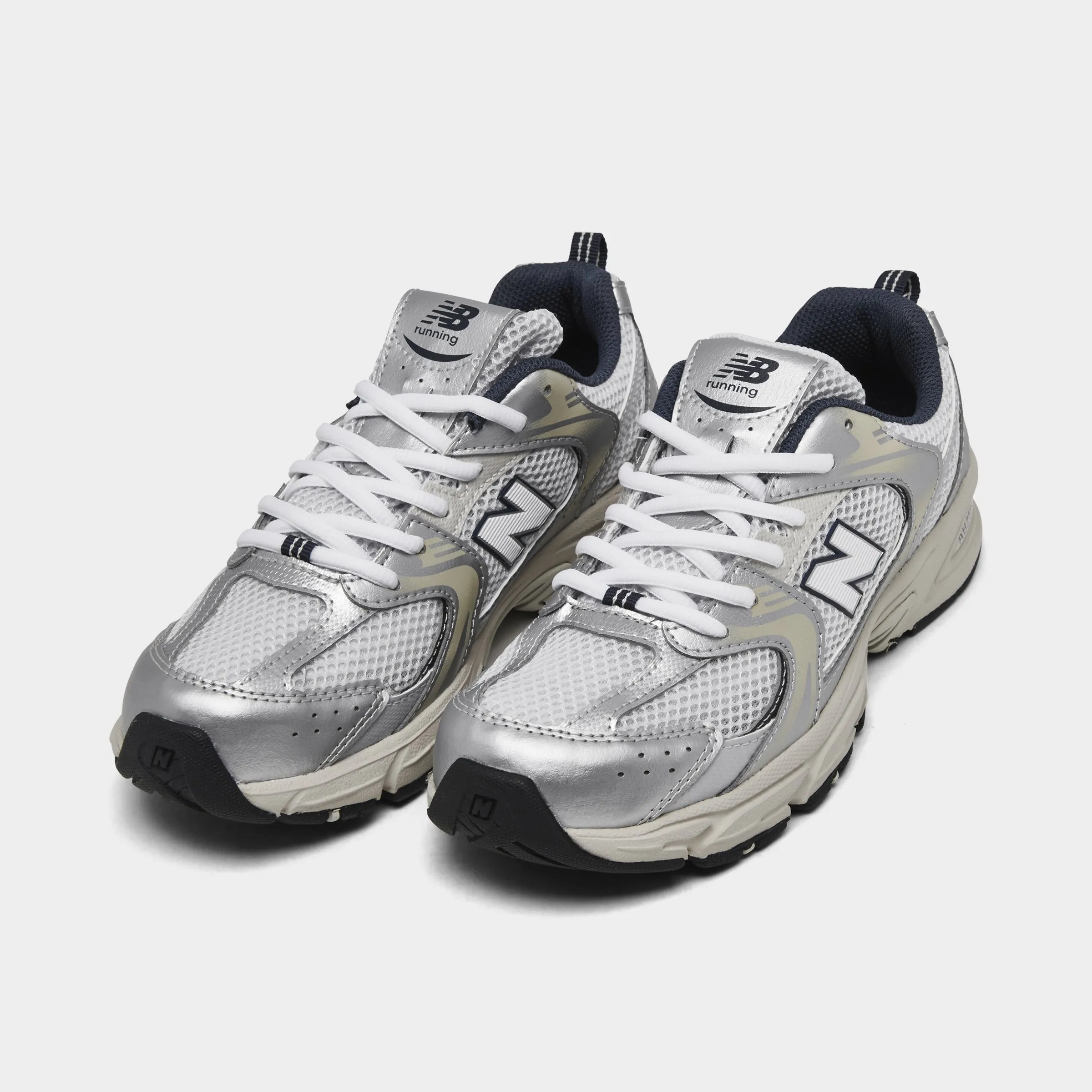 New Balance Juniors' 530 Summer Fog / Nimbus Cloud - NB Navy Grab Now