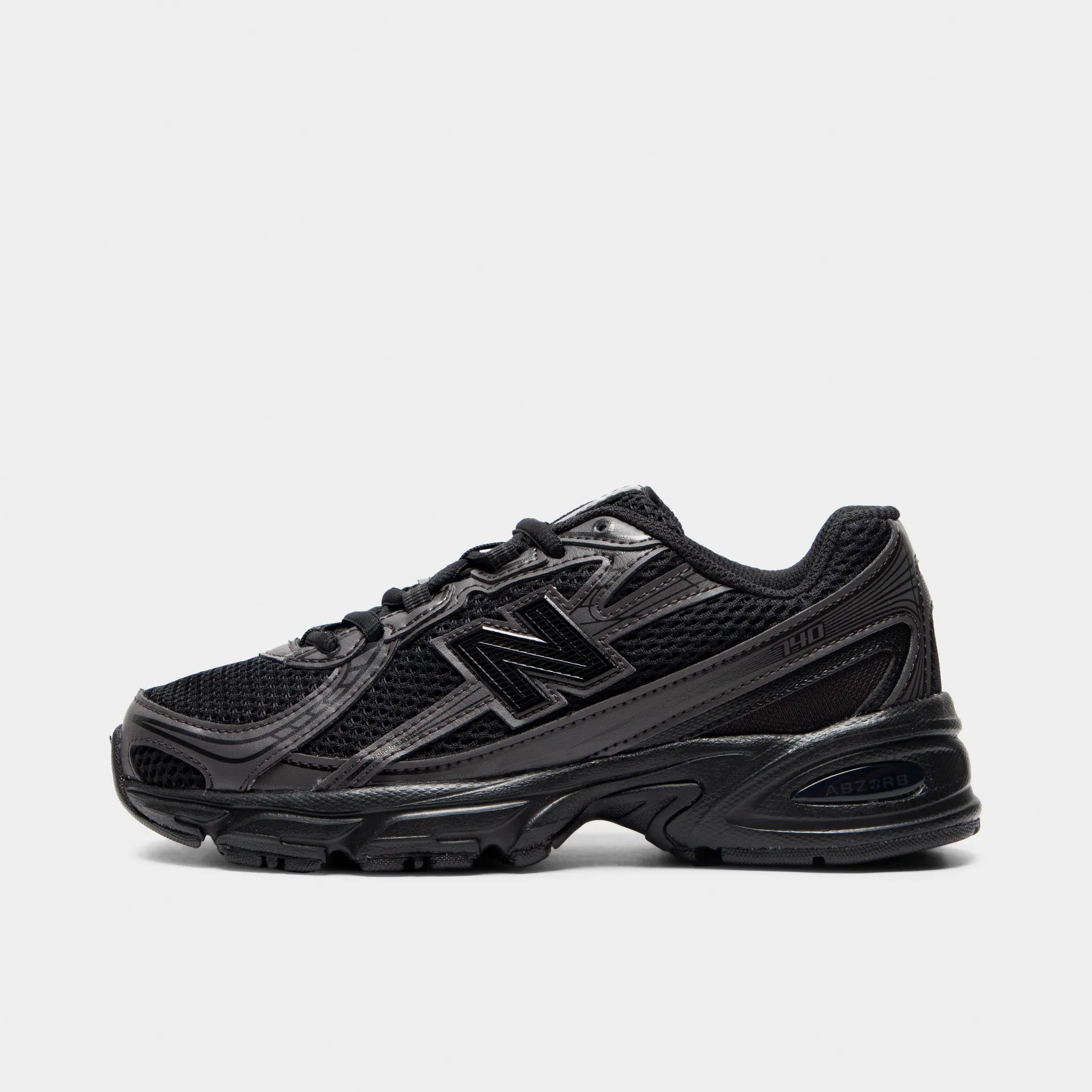 New Balance Juniors' 740 Black Cement / Black Wind Path Pure Flex