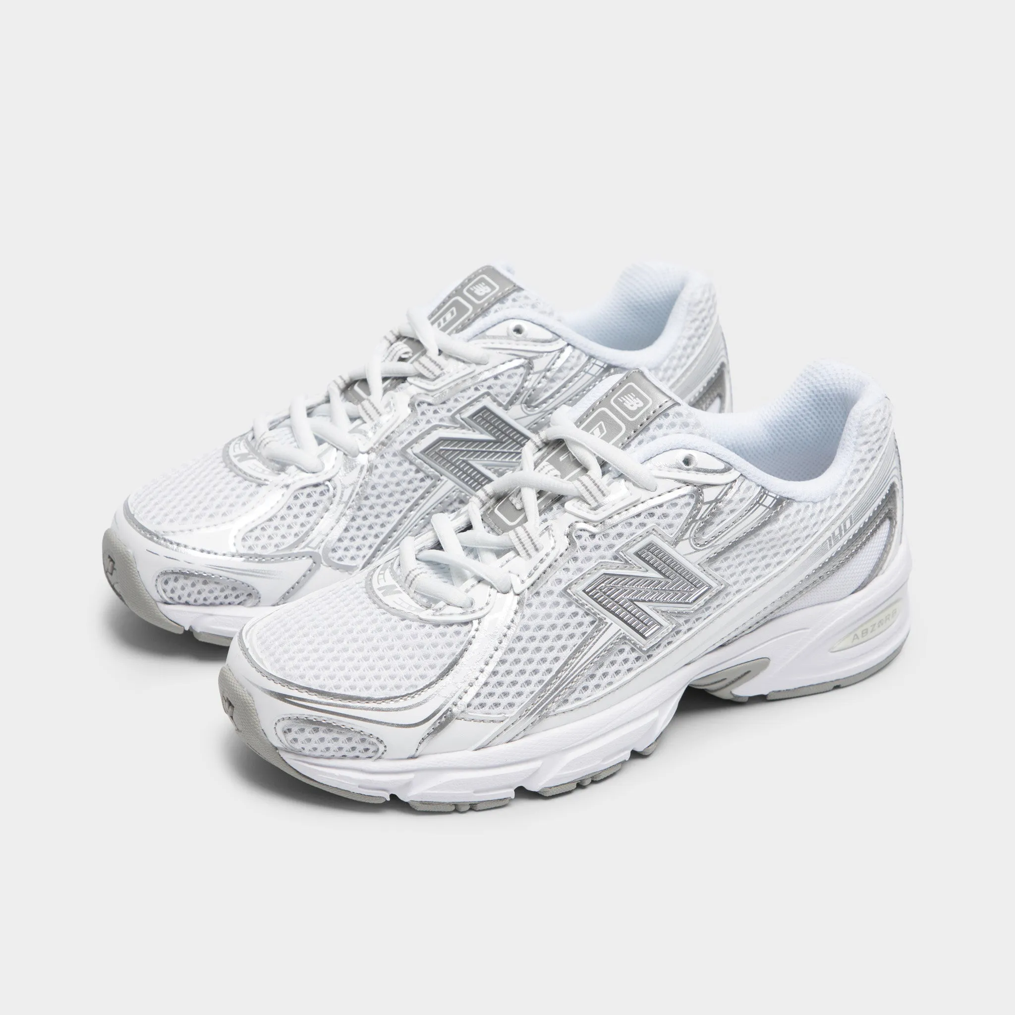 Quick On New Balance Juniors' 740 White / Silver Metallic