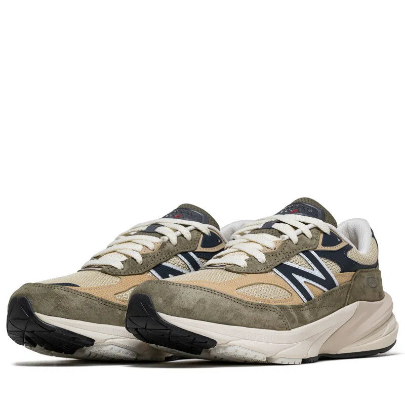 Zero Break In Cushioning Cloud Tech New Balance Made in USA 990v6 - Dark Camo/Incense