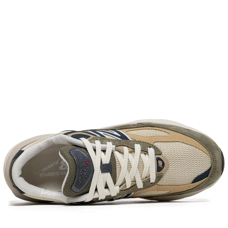 New Balance Made in USA 990v6 - Dark Camo/Incense Cushioned Footbed