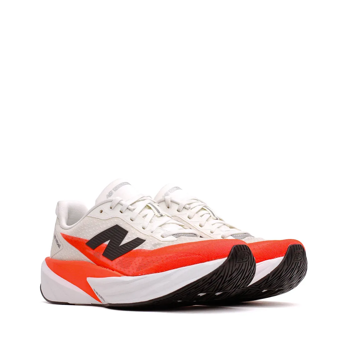 running in duathlons shoes New Balance Men FuelCell Rebel v5 Urgent Red MFCXLV5