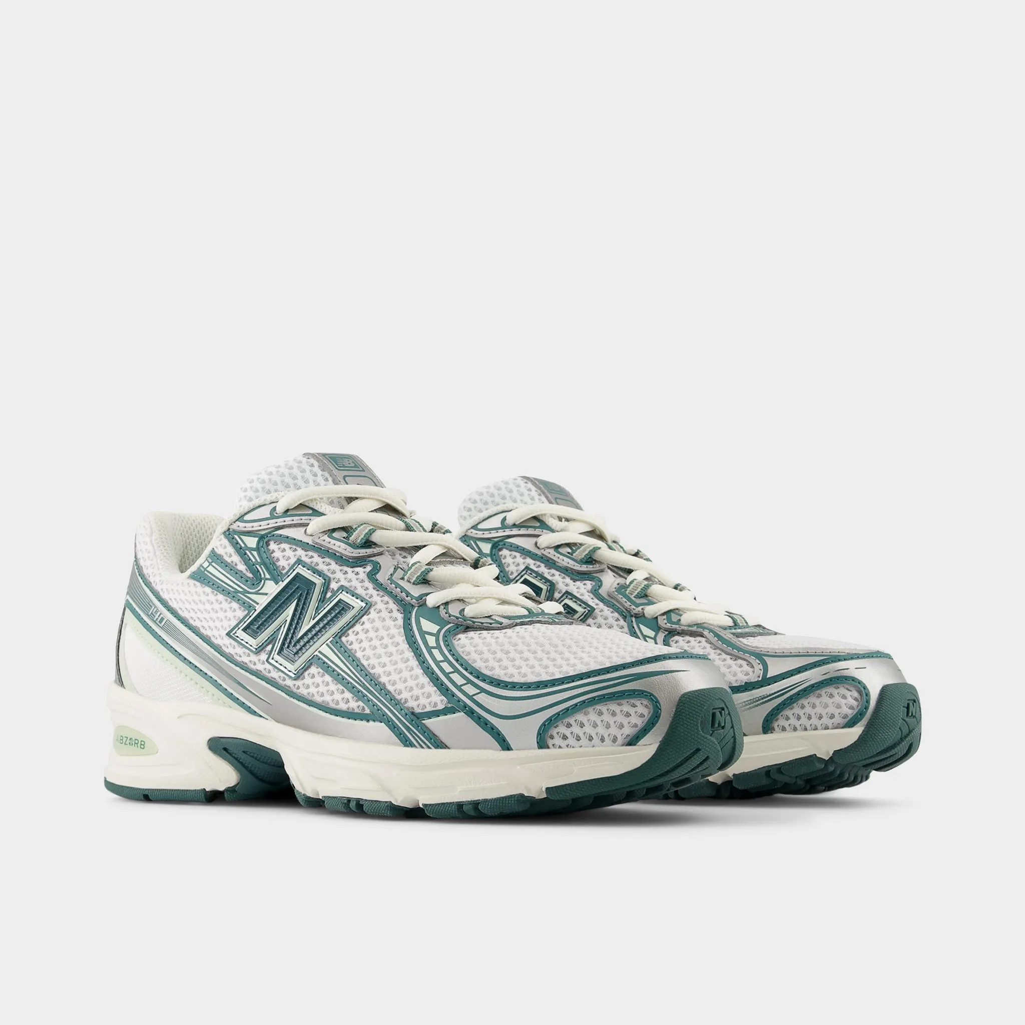 Slip On Peace Step New Balance U740 New Spruce White / Marsh Green