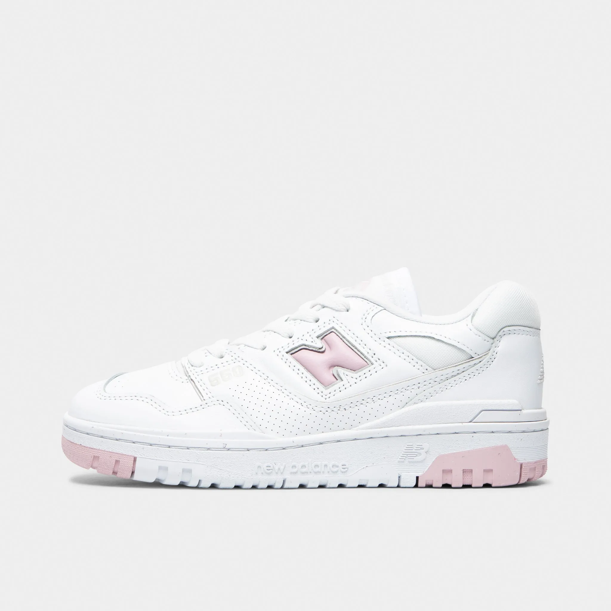 New Balance Women's 550 White / Twilight Haze work commute