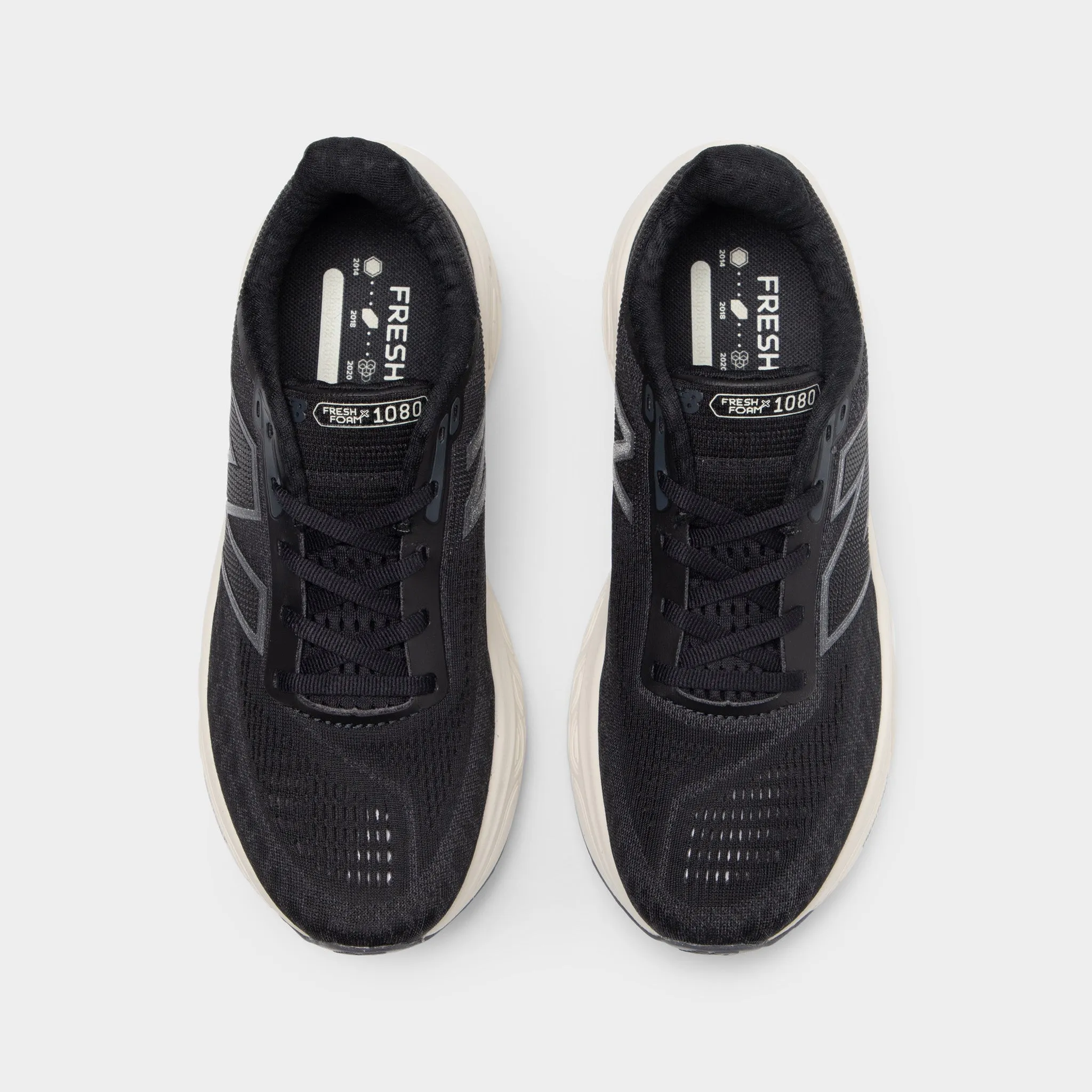 New Balance Women's Fresh Foam X 1080v14 Black / Phantom All terrain Crisp Finish