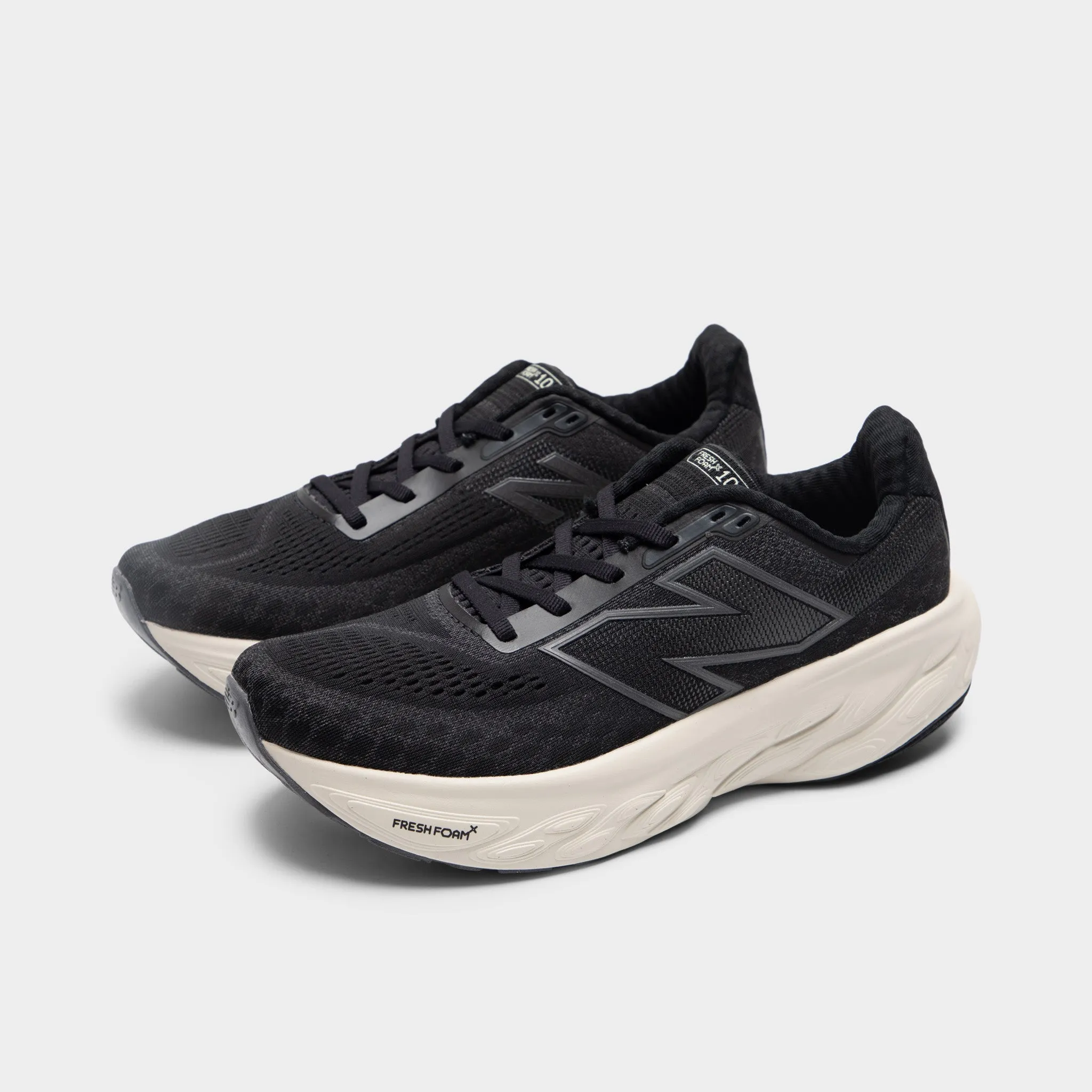 New Balance Women's Fresh Foam X 1080v14 Black / Phantom Cushioned Footbed